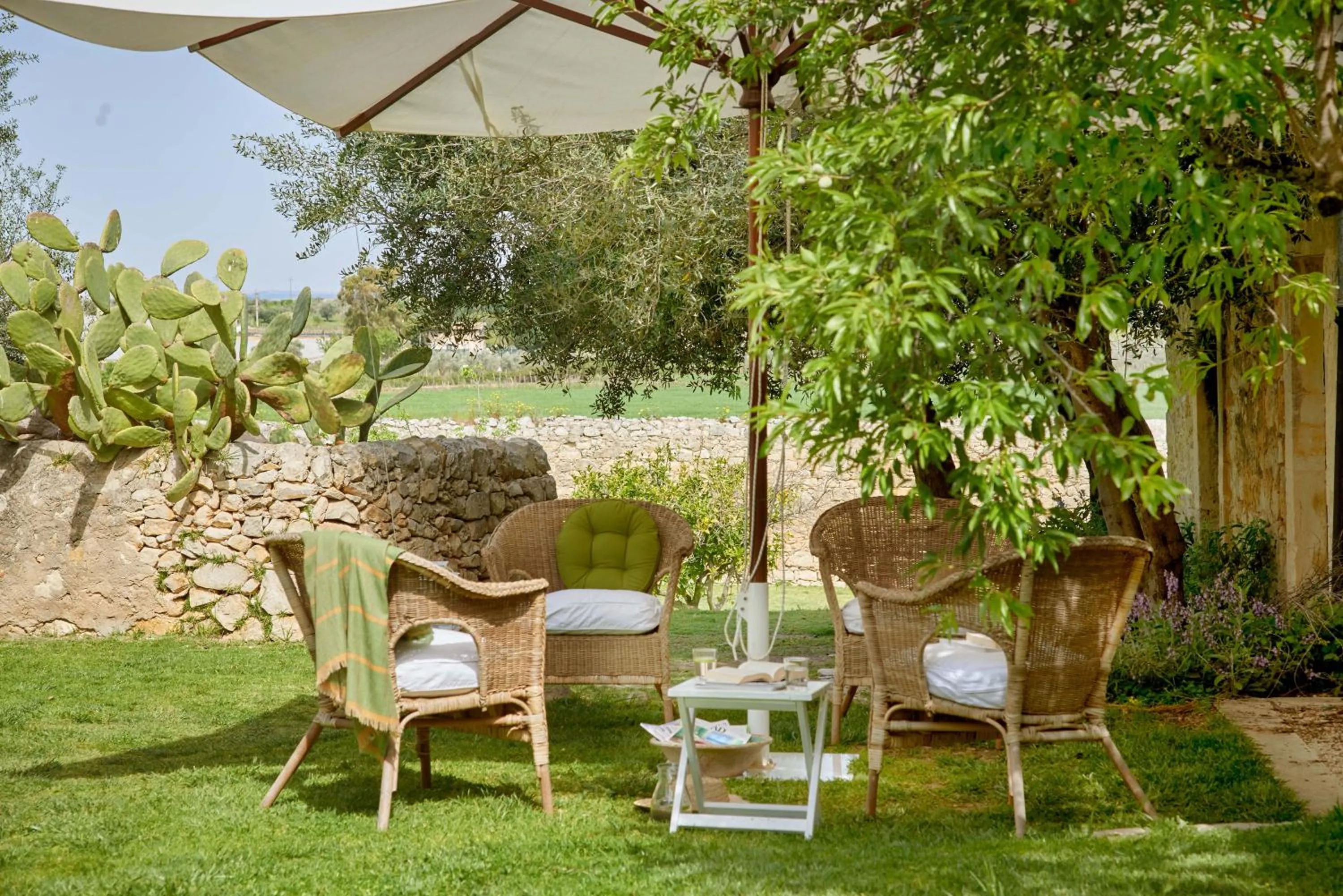 Garden in Baglio Occhipinti