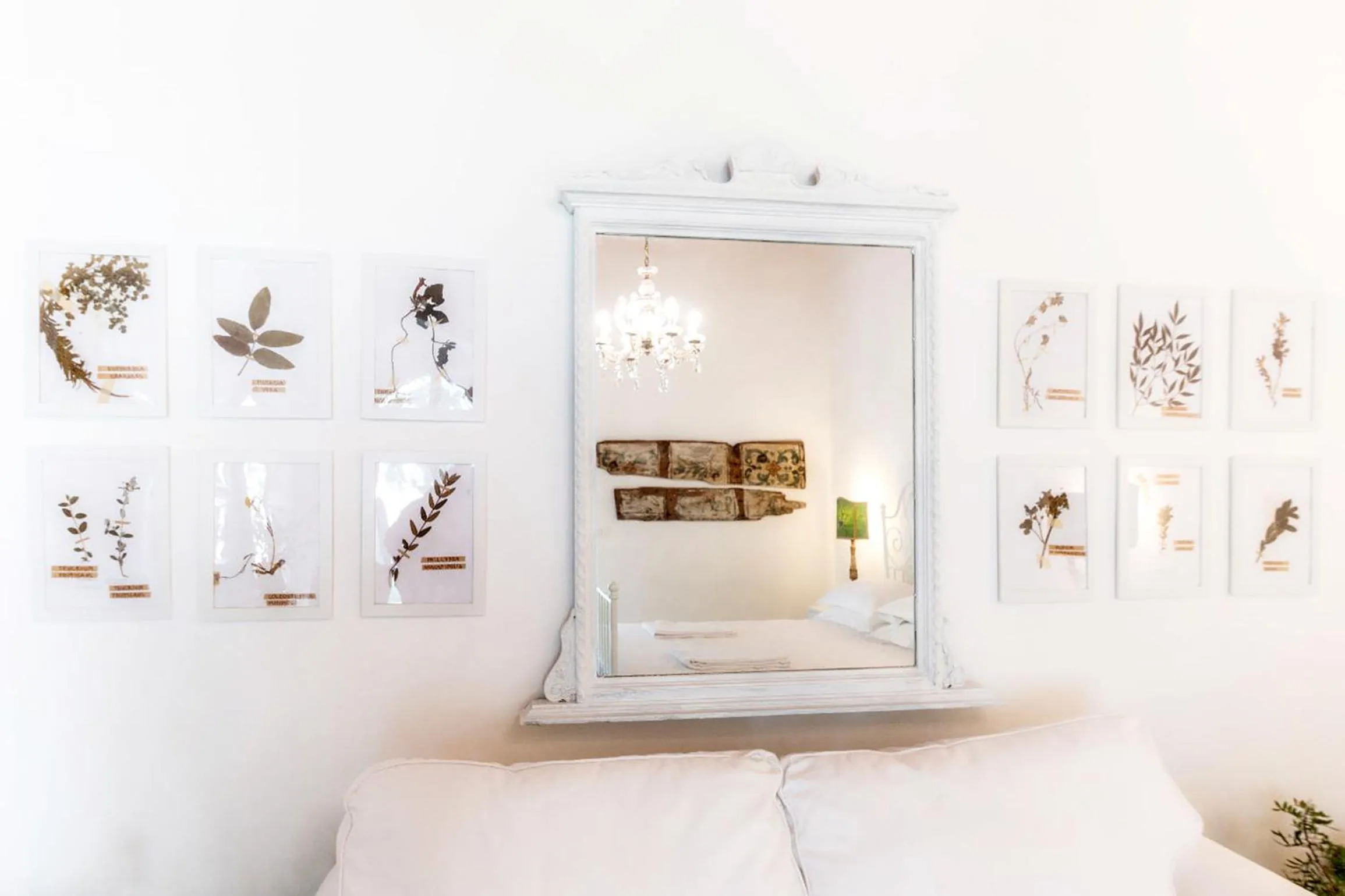 Decorative detail in Baglio Occhipinti