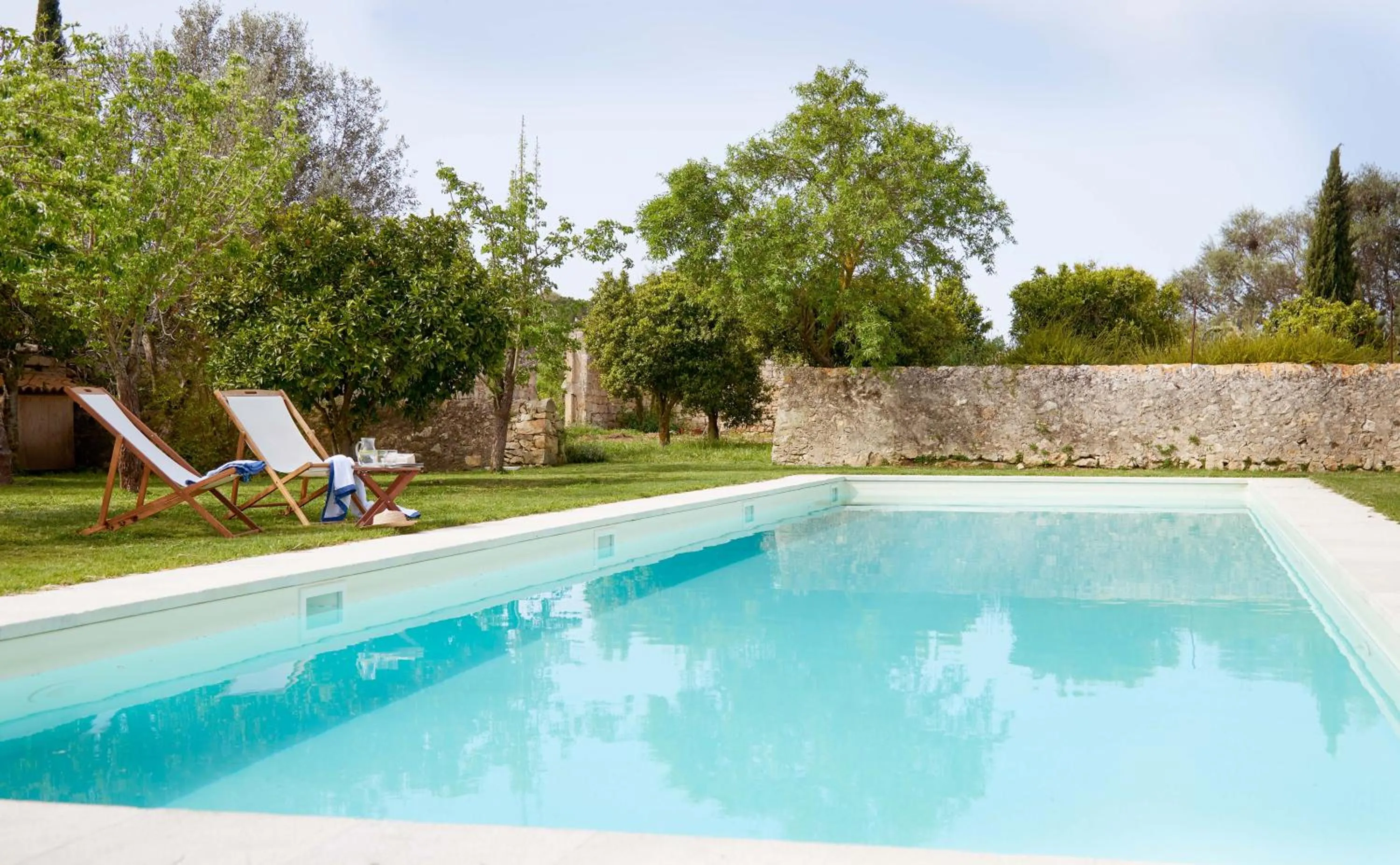 Swimming pool in Baglio Occhipinti
