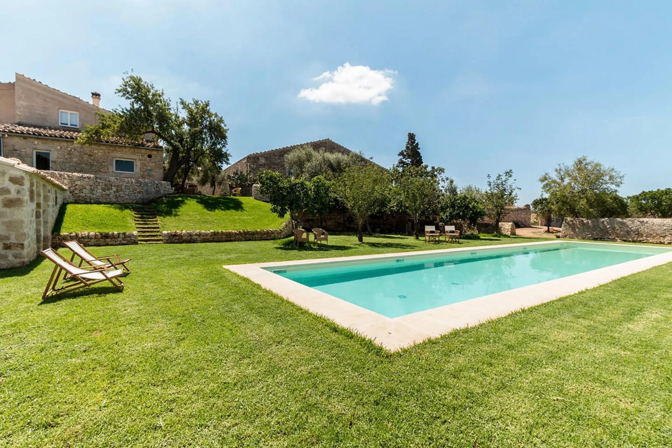 Garden in Baglio Occhipinti