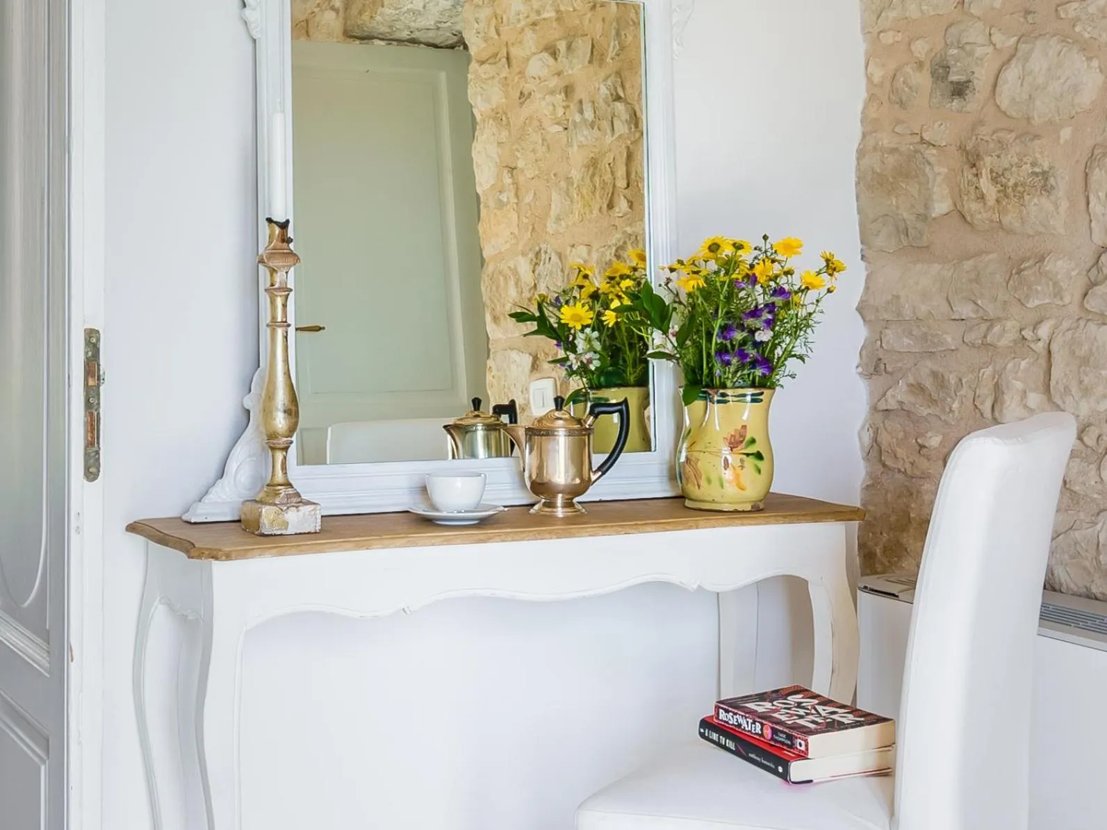 Living room in Baglio Occhipinti