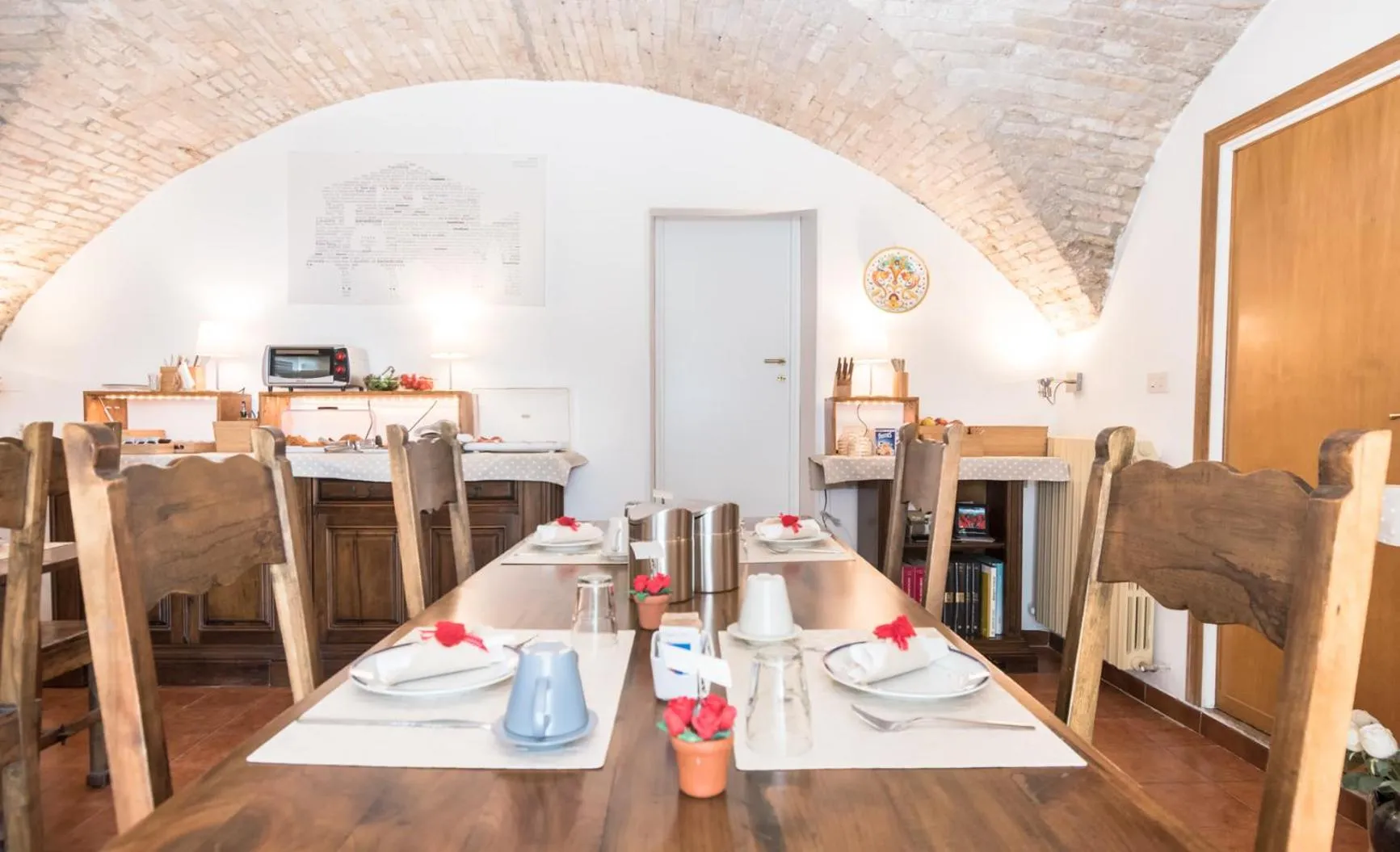 Communal lounge/ TV room in B&B Cantico Delle Creature