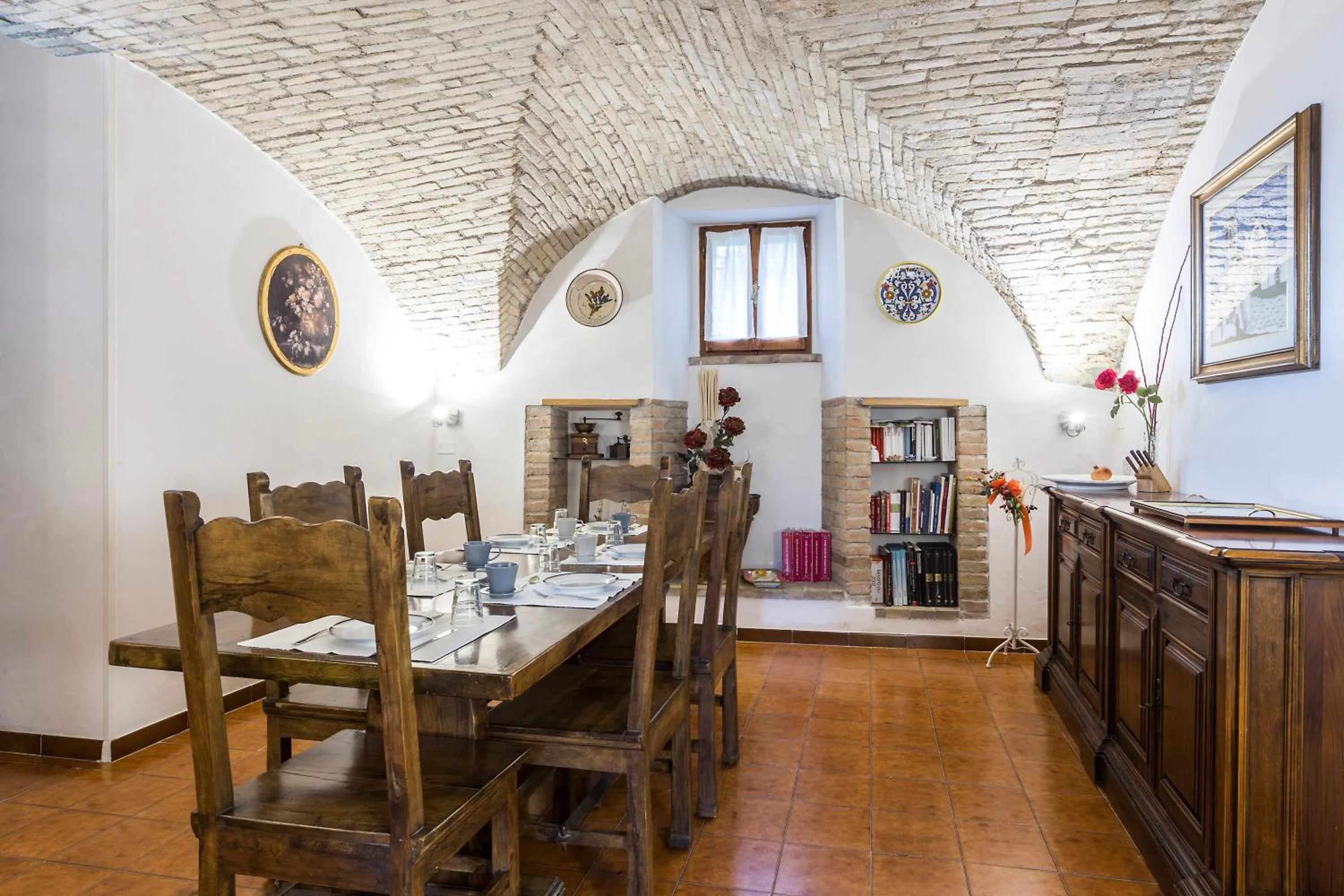 Communal lounge/ TV room in B&B Cantico Delle Creature