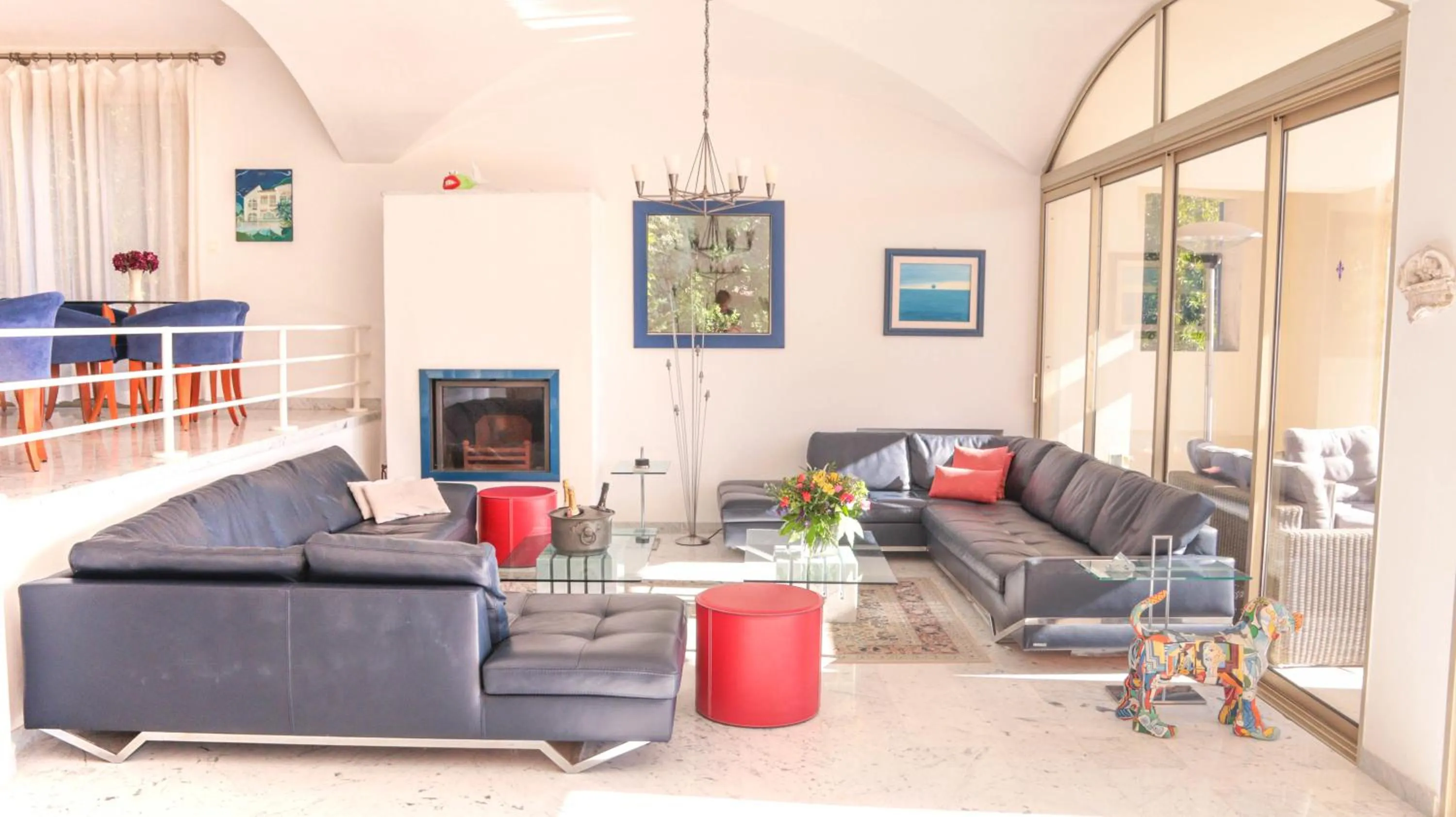 Living room in Villa St Maxime