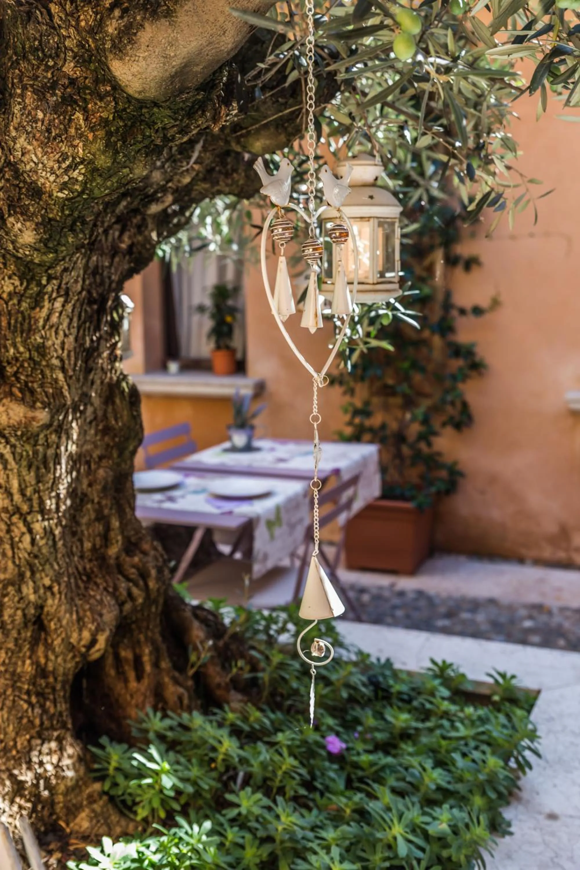 Patio in Antico Borgo B&B con SPA - Adults Only