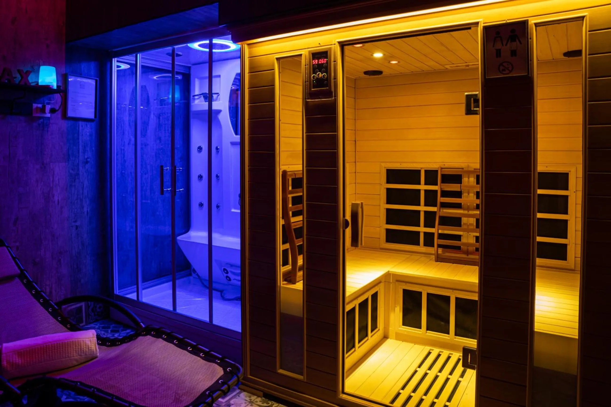 Sauna in Antico Borgo B&B con SPA - Adults Only