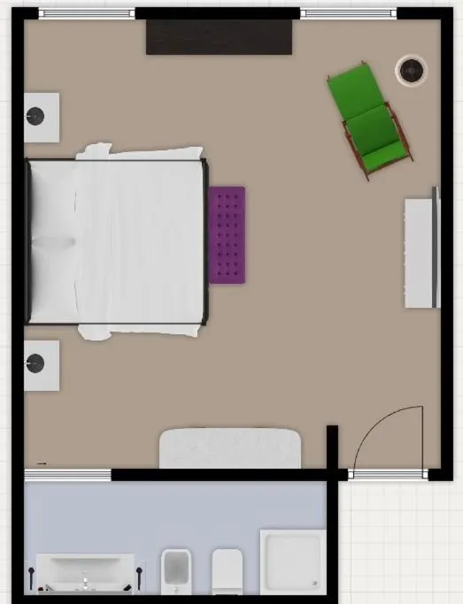Floor plan in Antico Borgo B&B con SPA - Adults Only