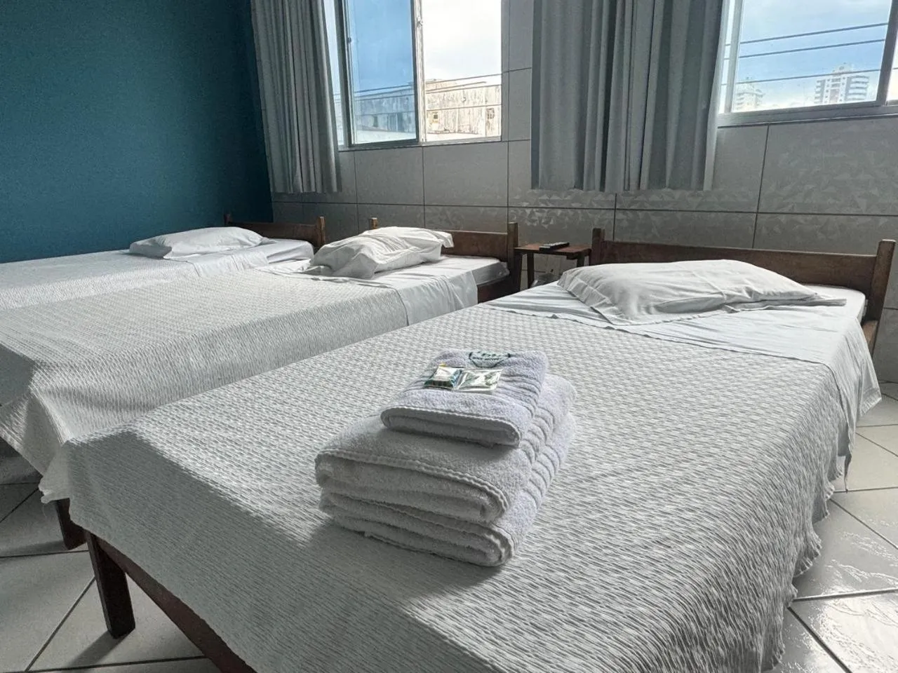 Bed in Big Hotel Florianópolis