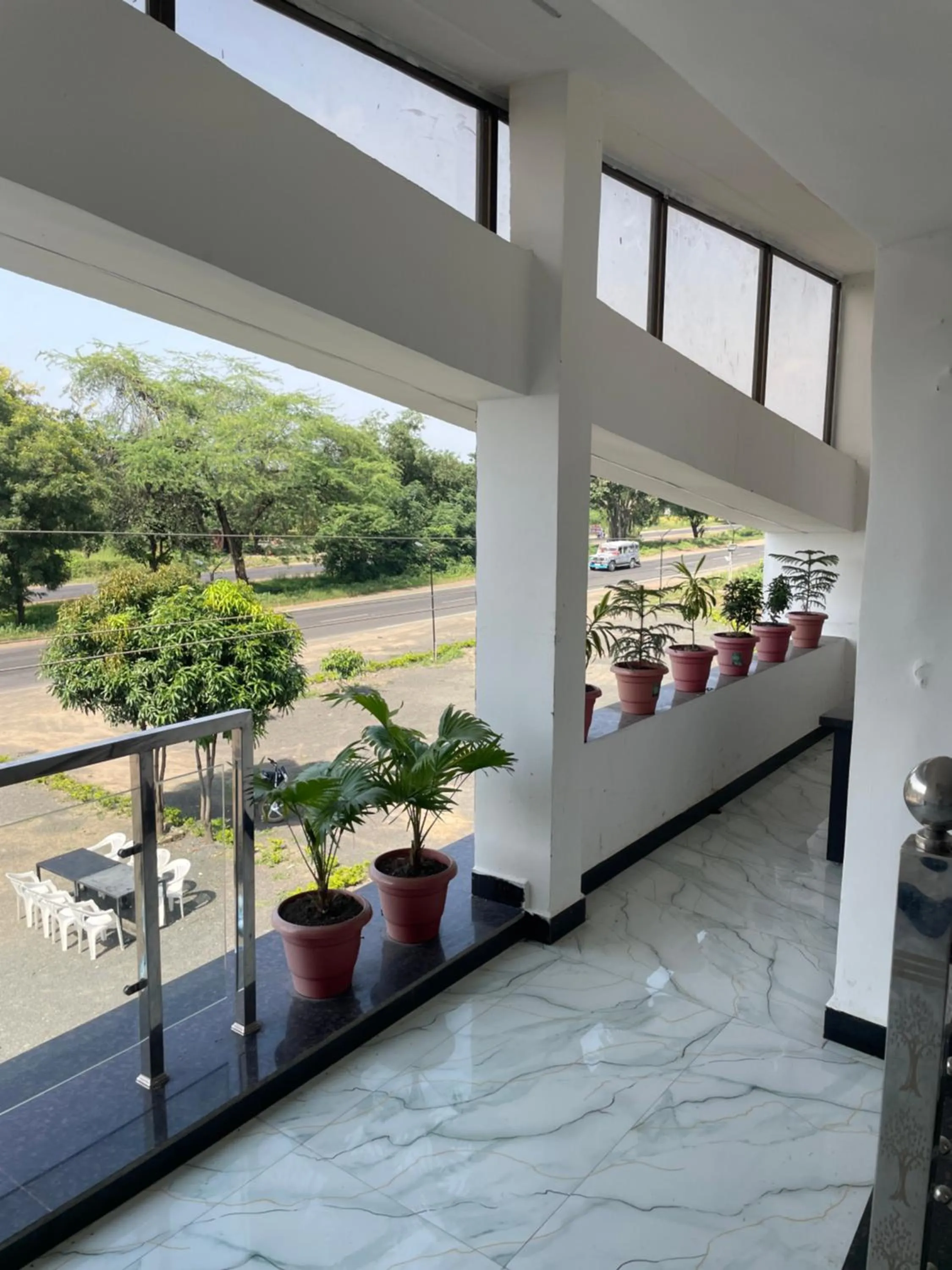 Balcony/Terrace in Hotel Moonlight & Restaurant