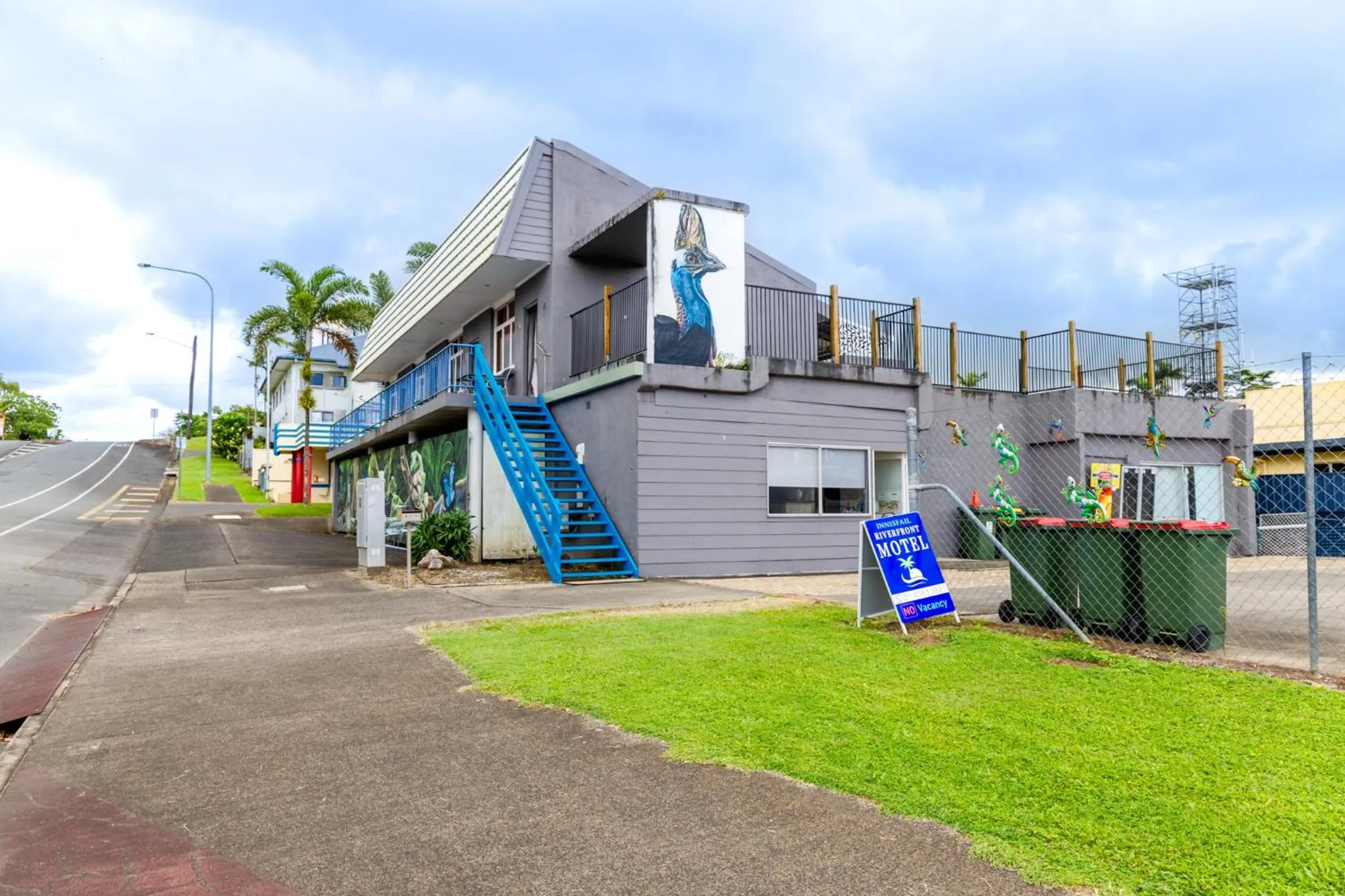 Property building in Innisfail Riverfront Motel
