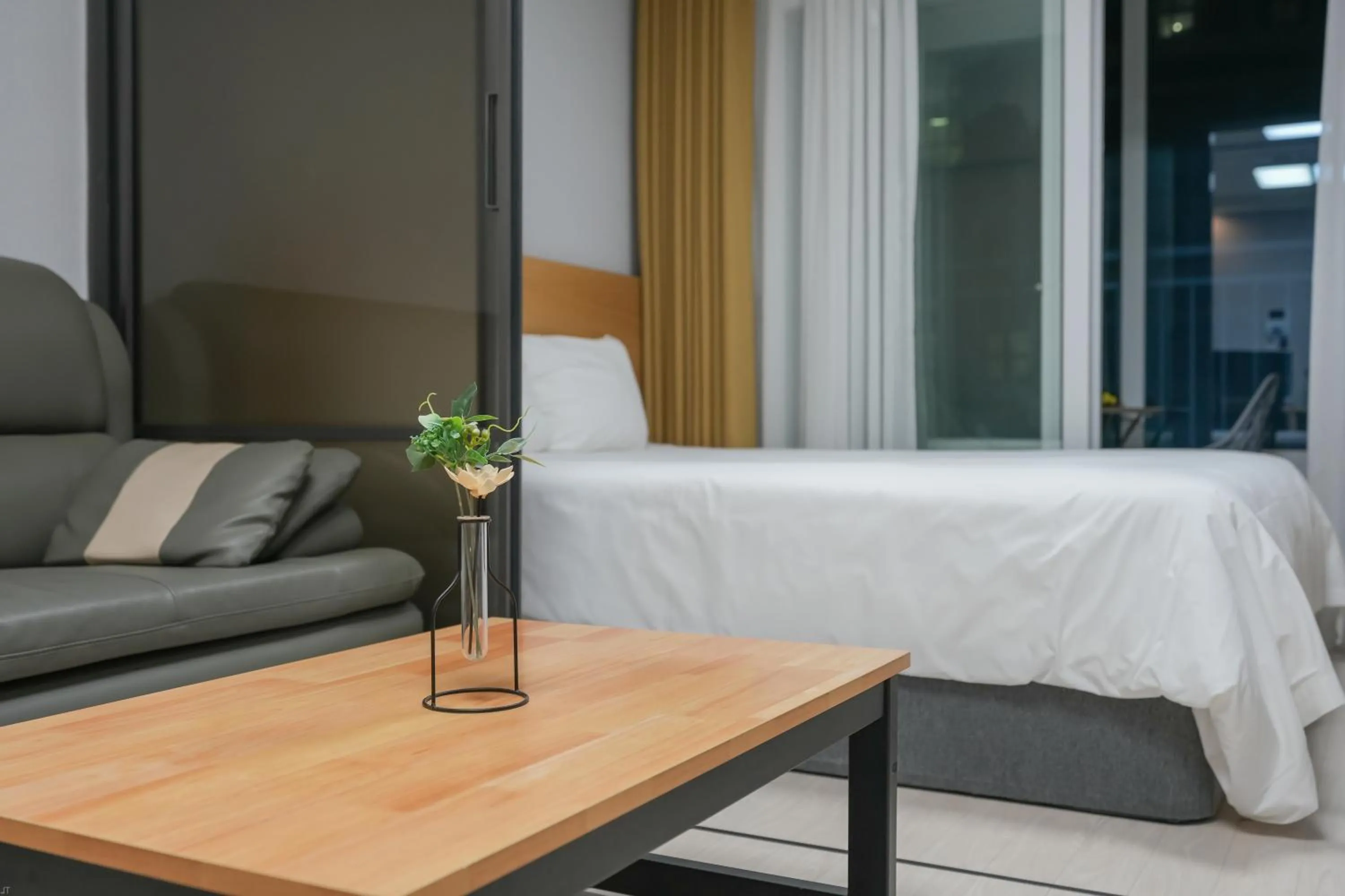 Bed in Firstcity Hotel YEOSU