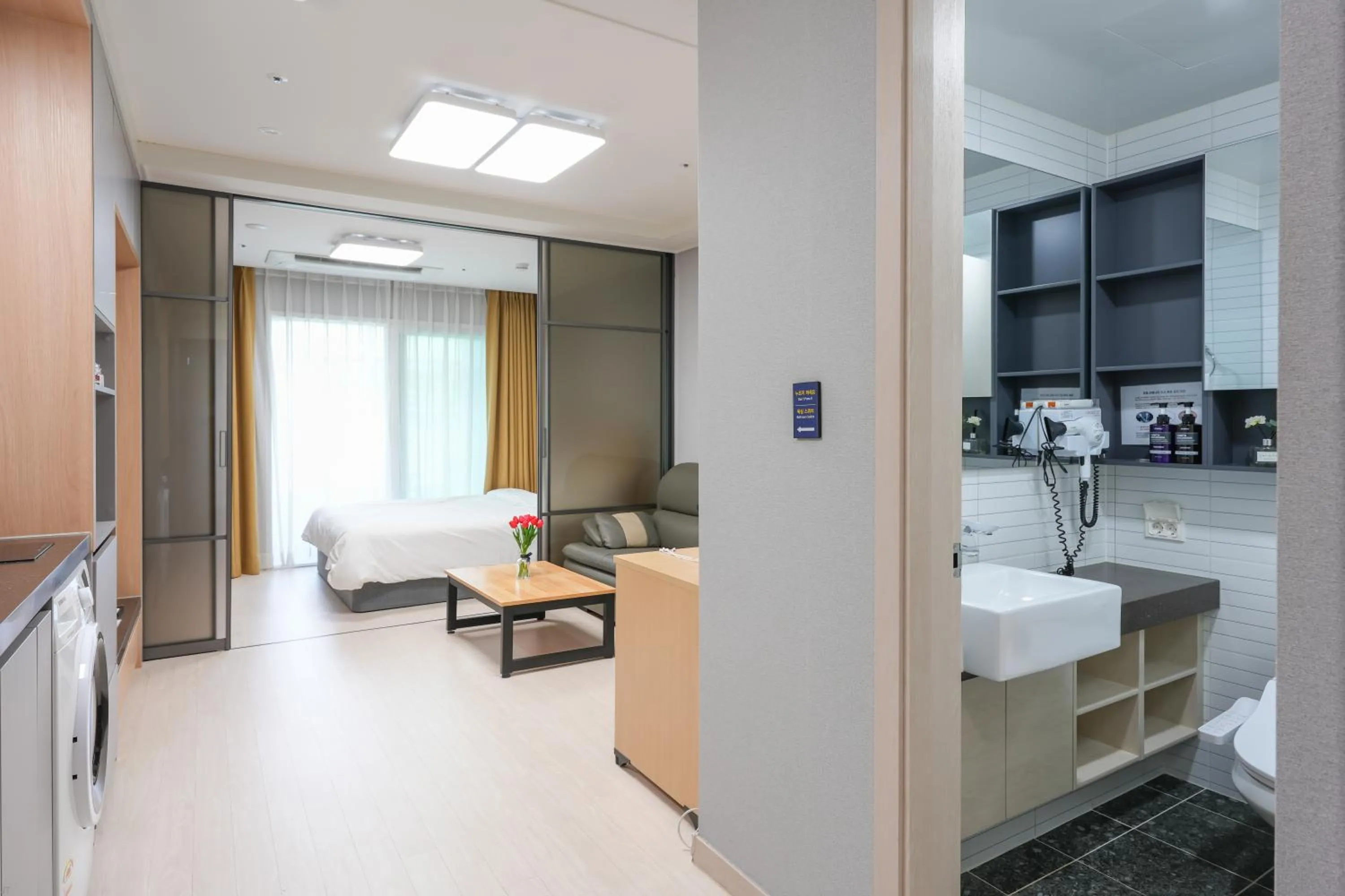 Bed in Firstcity Hotel YEOSU