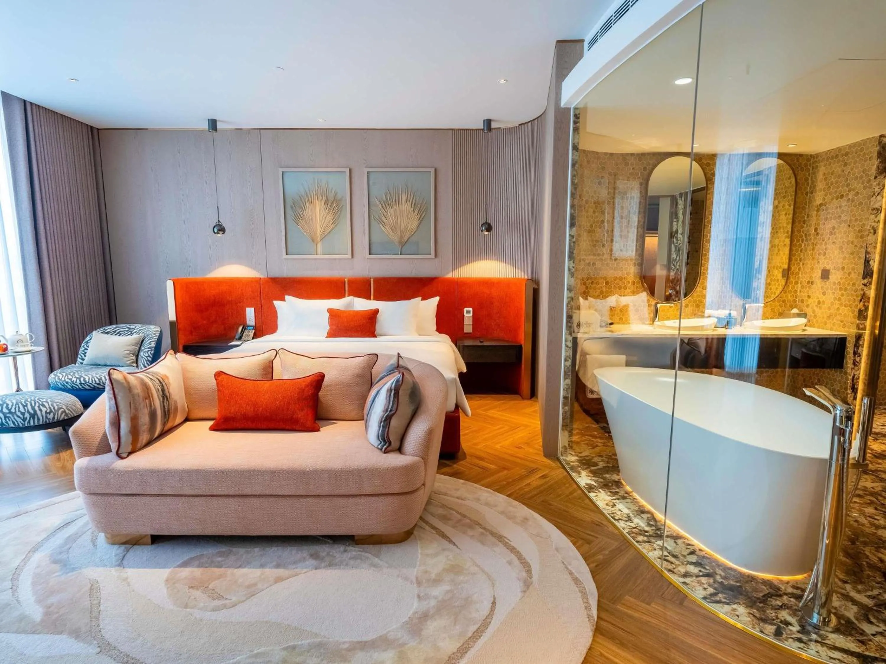 Bedroom, Bed in The Morning Glow - Handwritten Collection