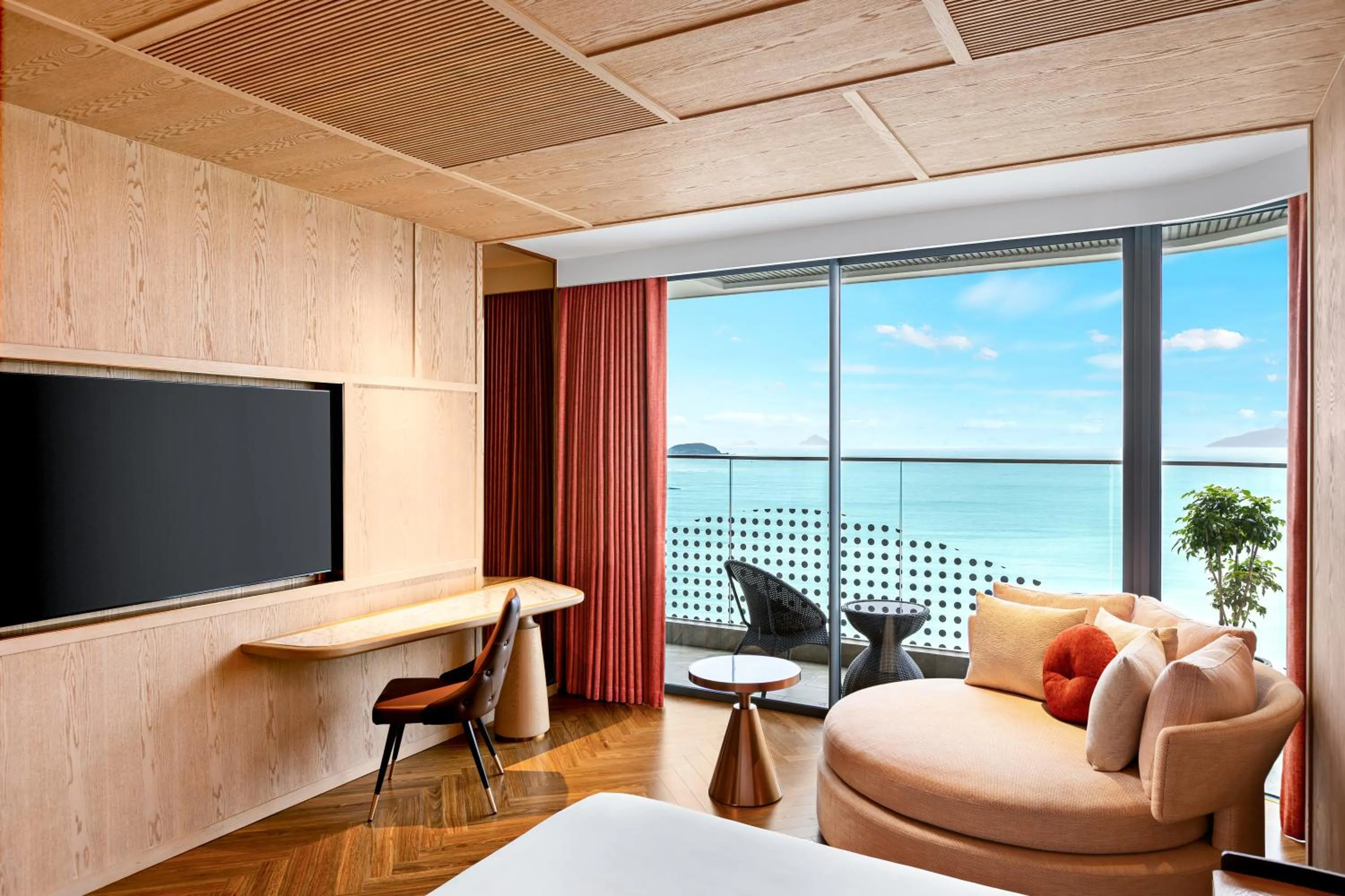 Seating area in The Morning Glow - Handwritten Collection