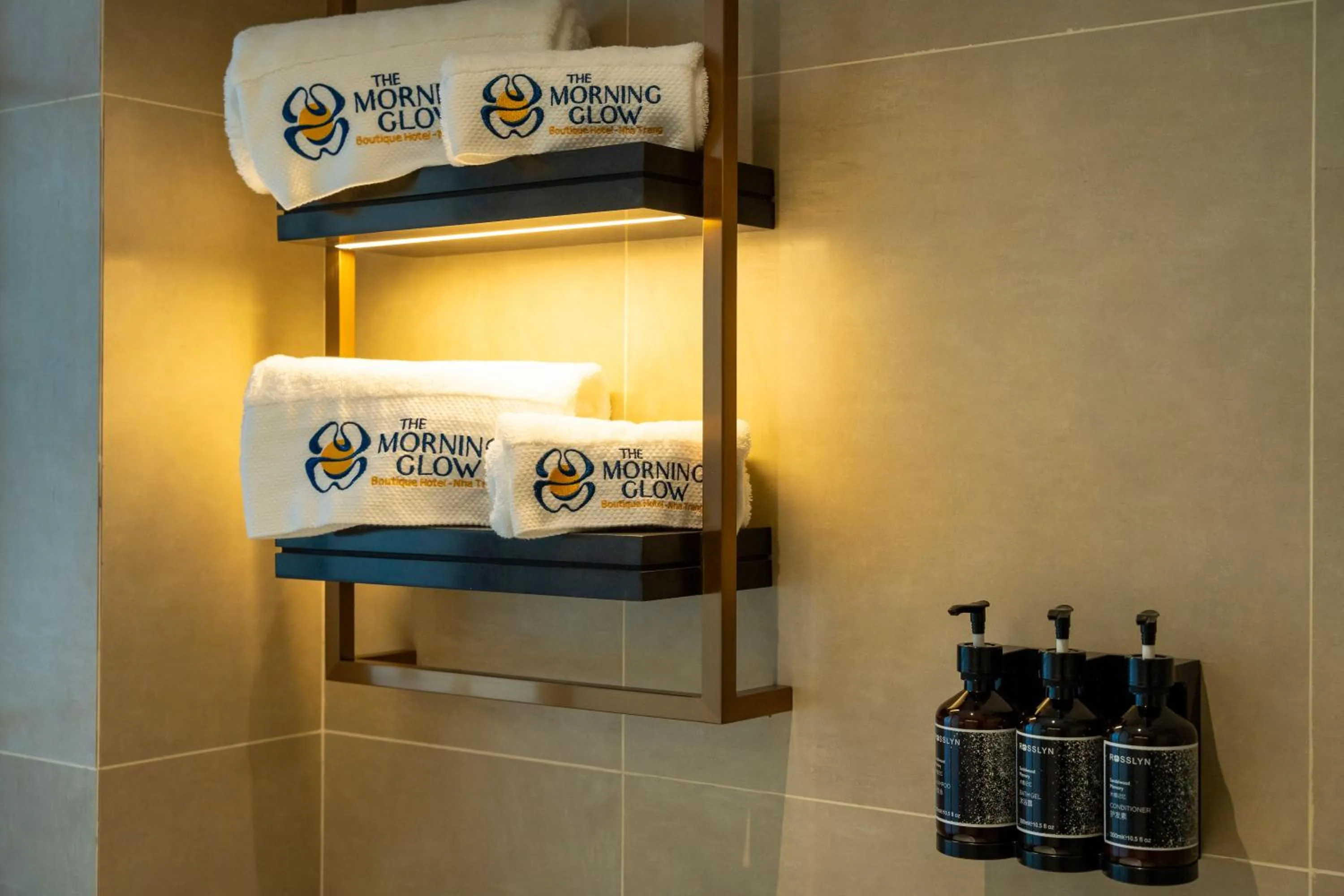 Bathroom in The Morning Glow - Handwritten Collection