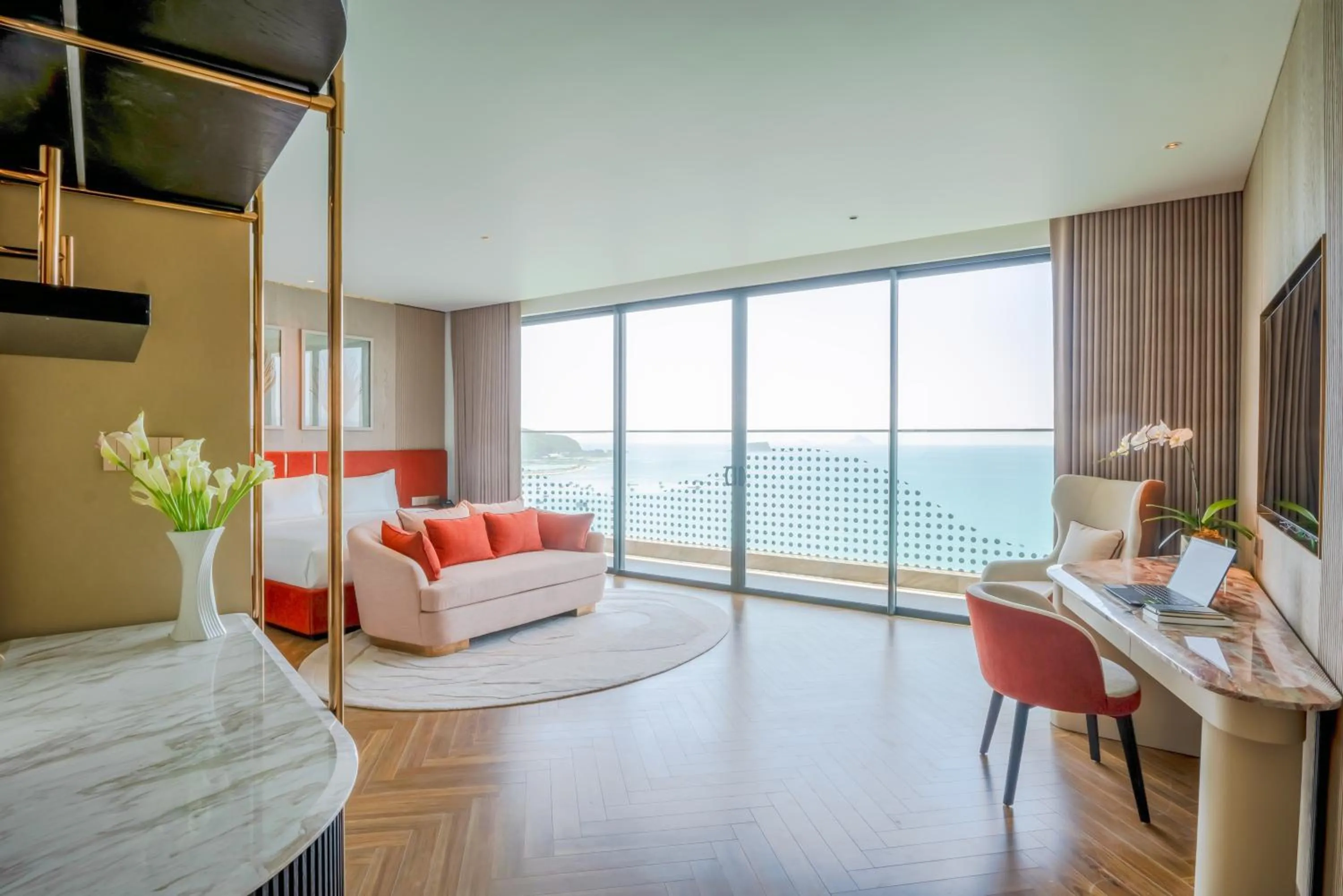 King Suite with Ocean View in The Morning Glow - Handwritten Collection