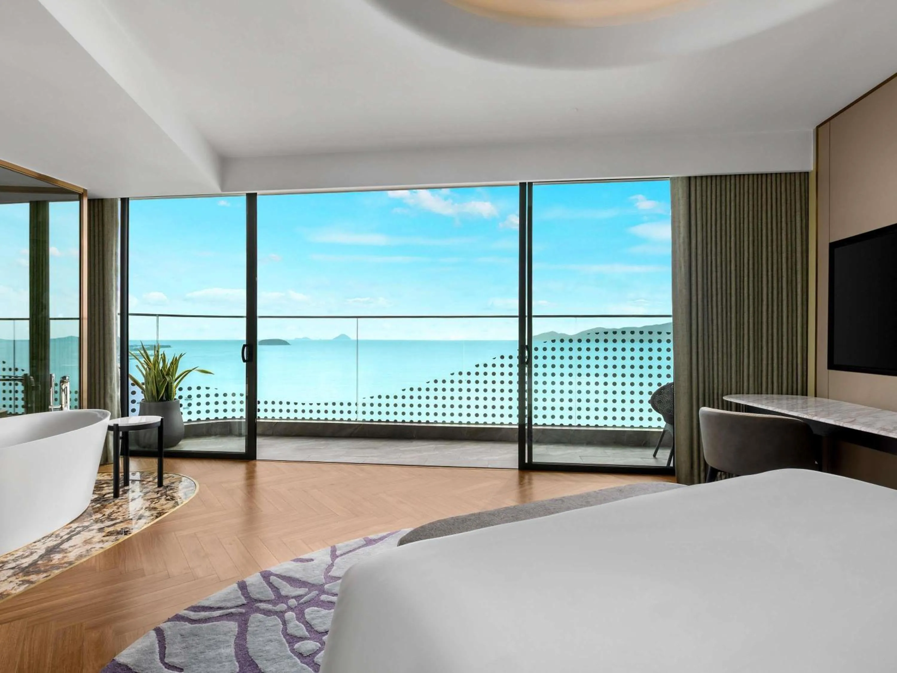 Bedroom, Bed in The Morning Glow - Handwritten Collection