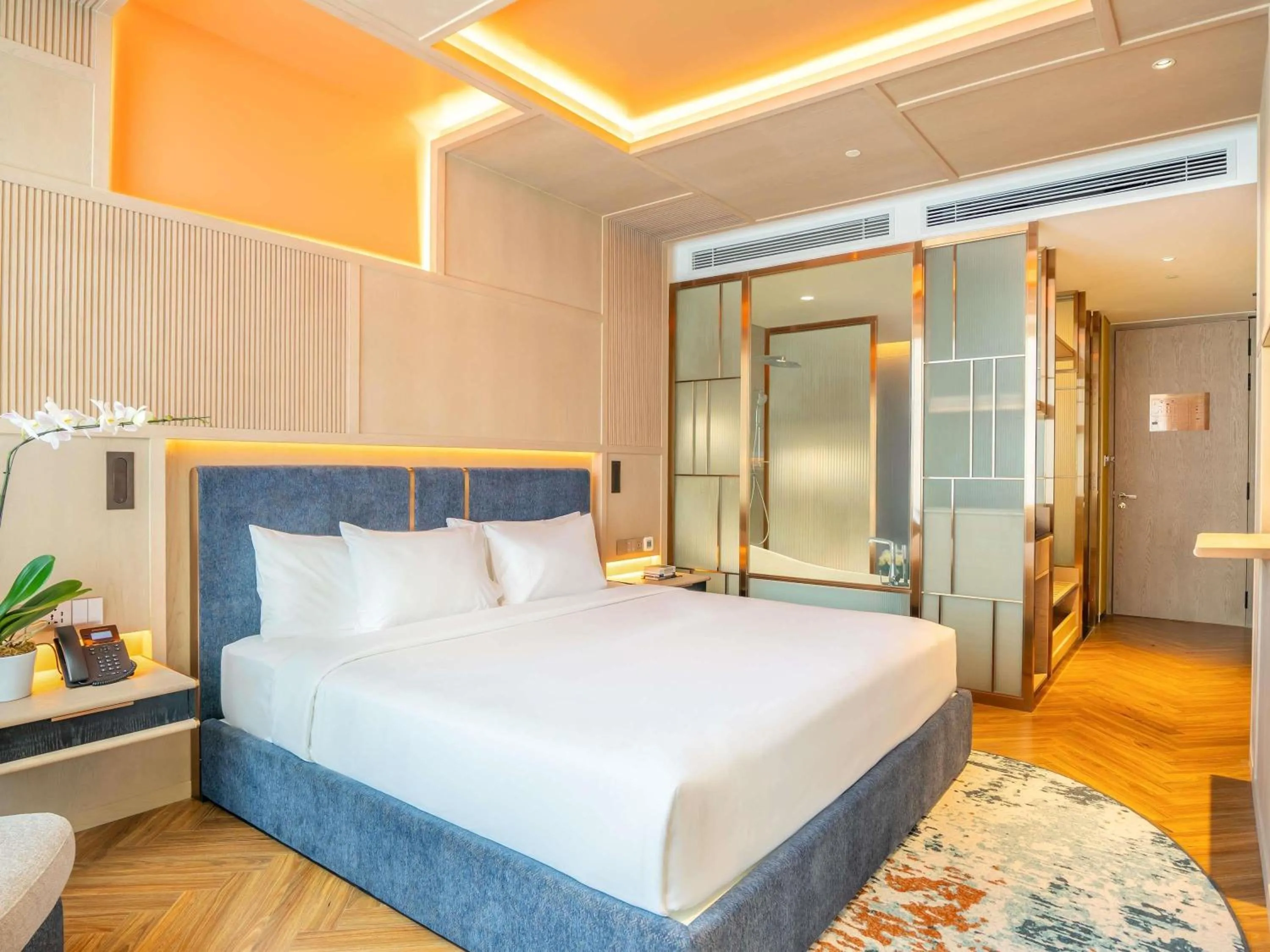 Bedroom, Bed in The Morning Glow - Handwritten Collection