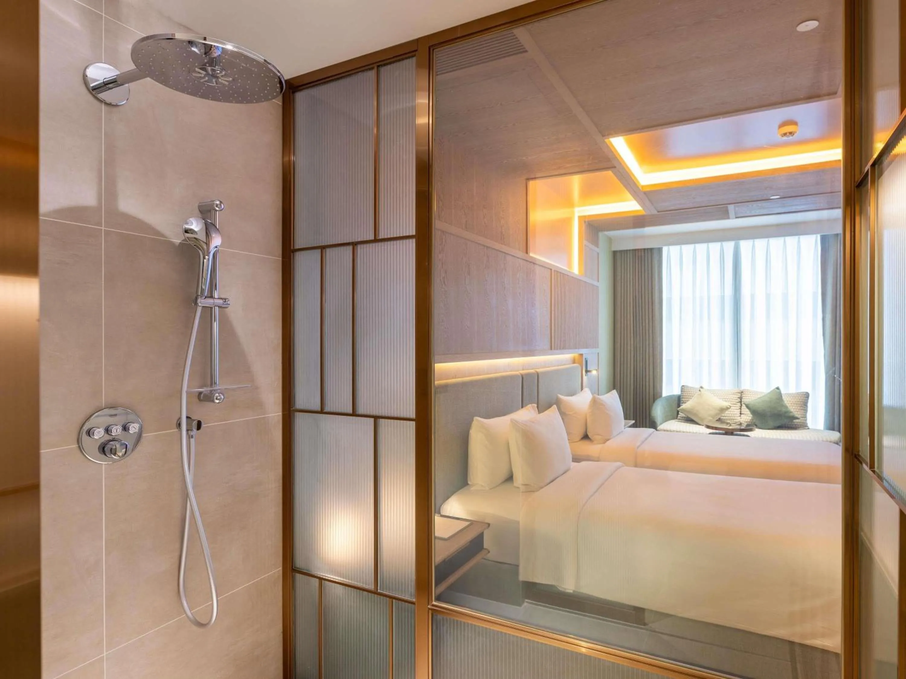 Bedroom, Bed in The Morning Glow - Handwritten Collection