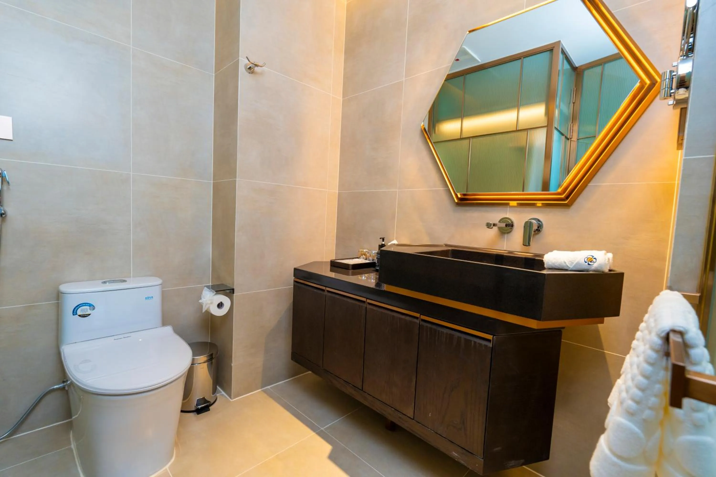 Toilet in The Morning Glow - Handwritten Collection