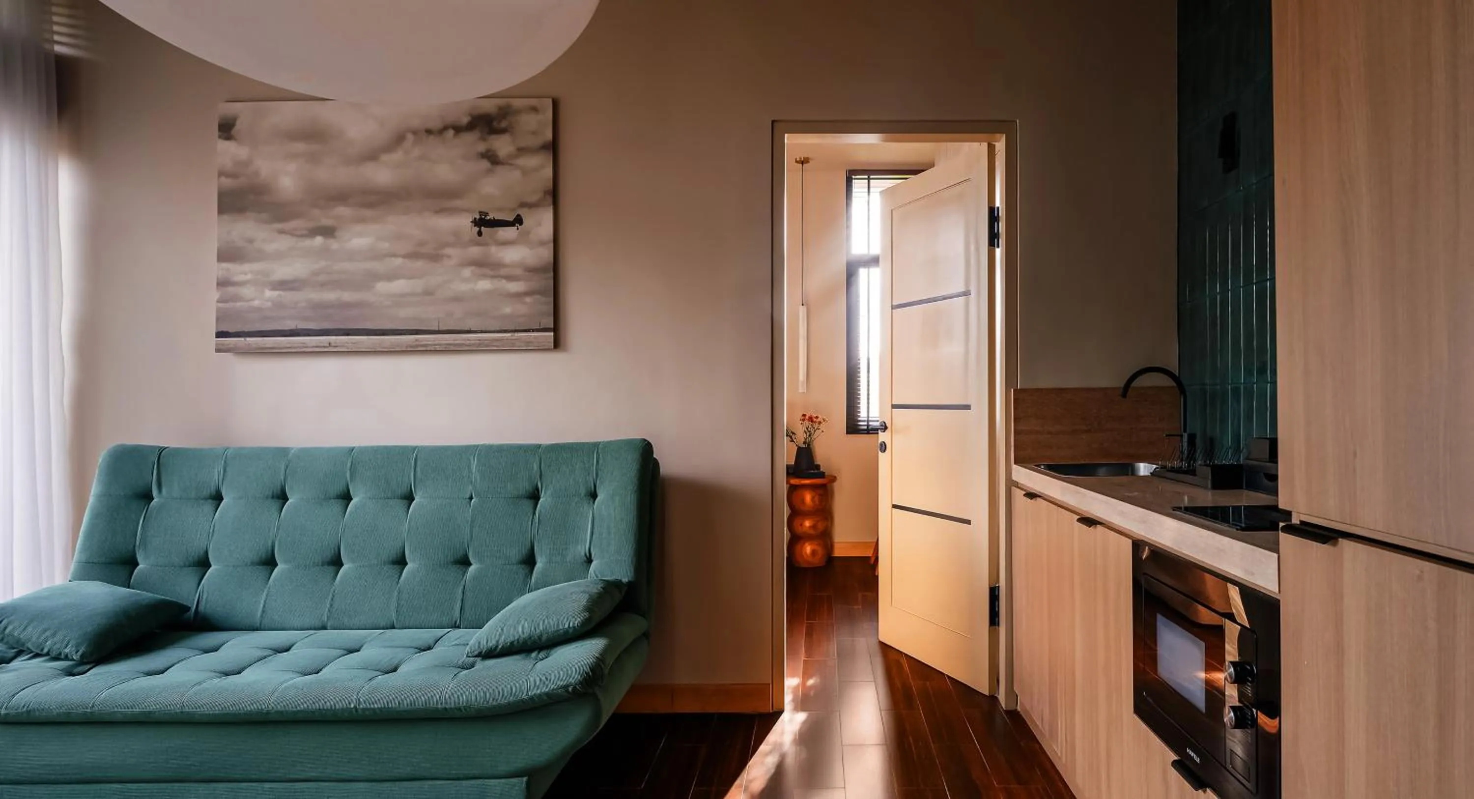 Kitchen or kitchenette in Aviator Bali