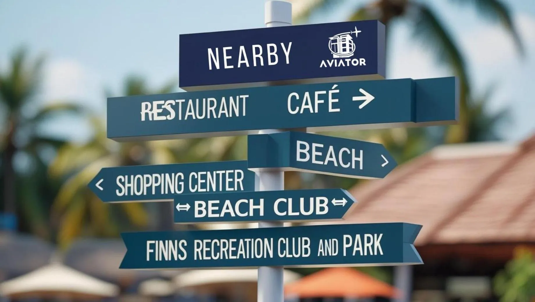 Nearby landmark in Aviator Bali