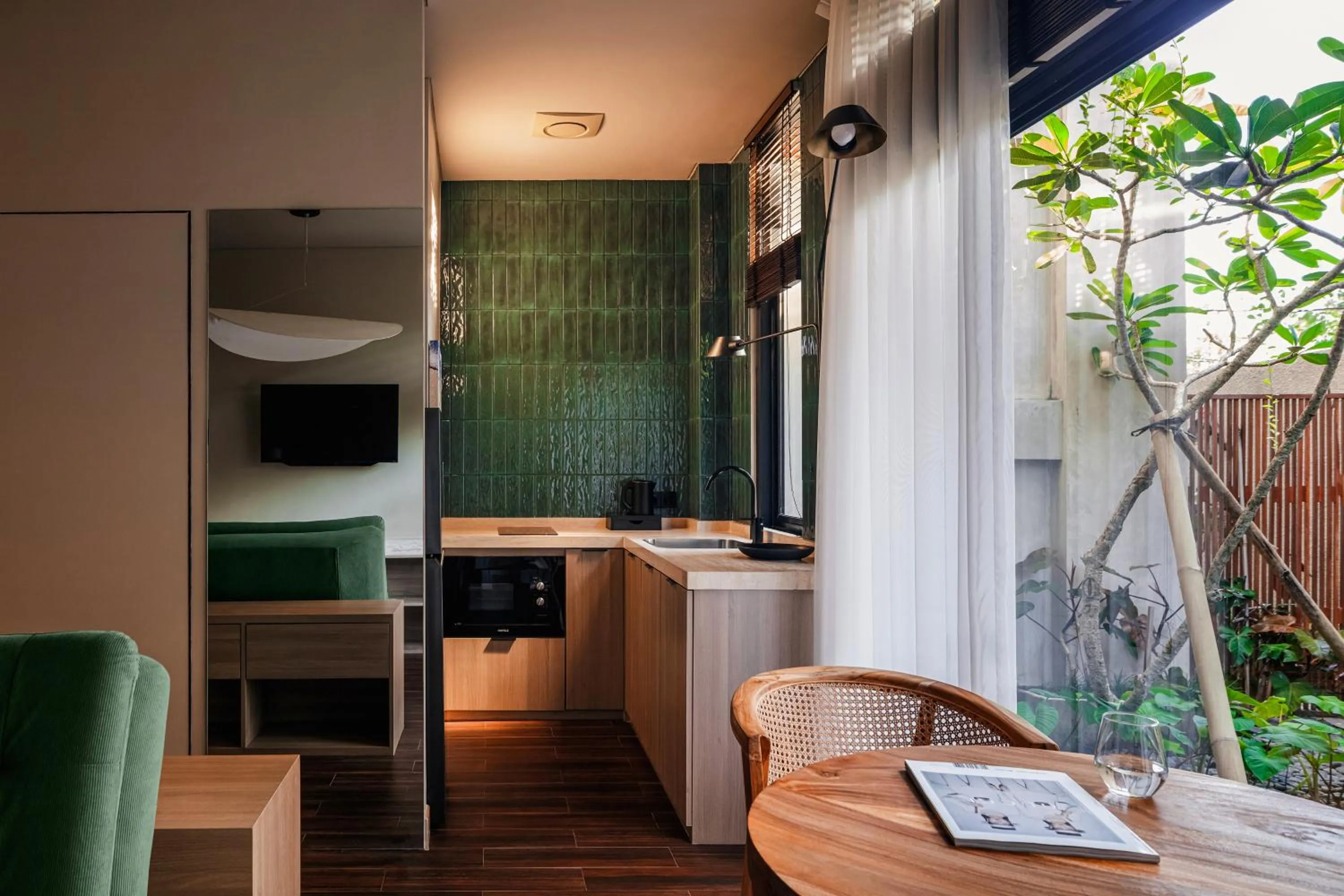 Kitchen or kitchenette in Aviator Bali