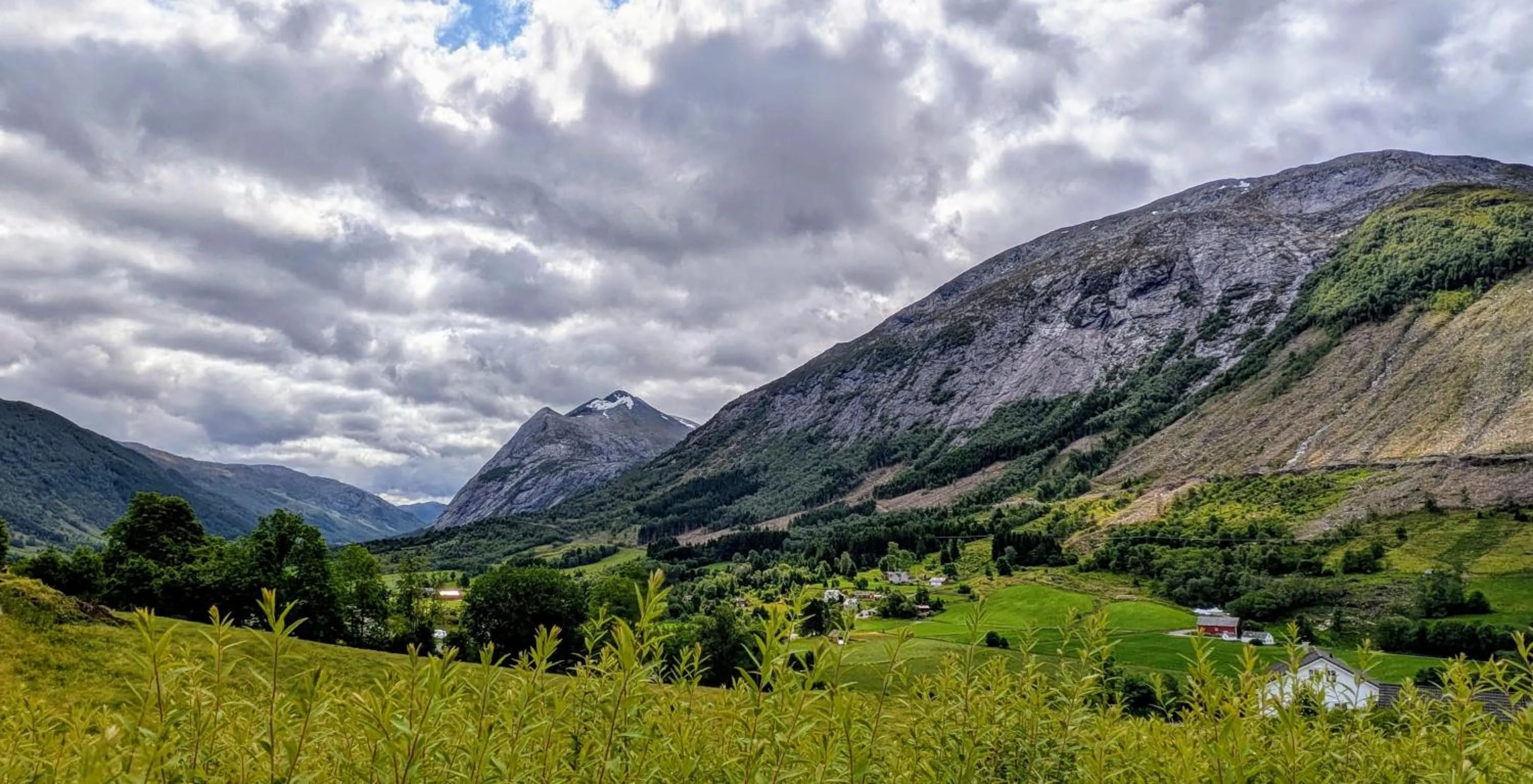 View (from property/room) in Dønhaug Gjestegard