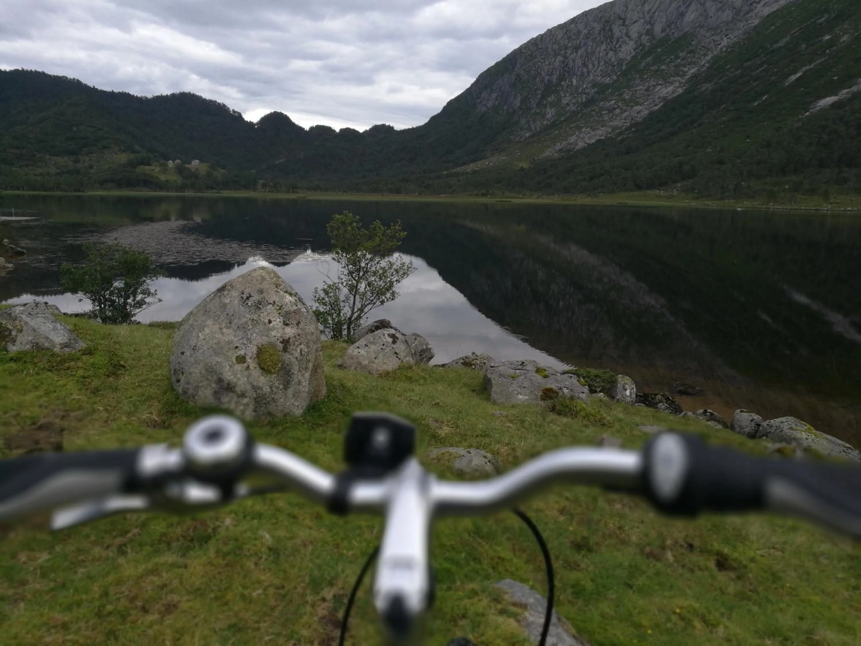 Cycling in Dønhaug Gjestegard