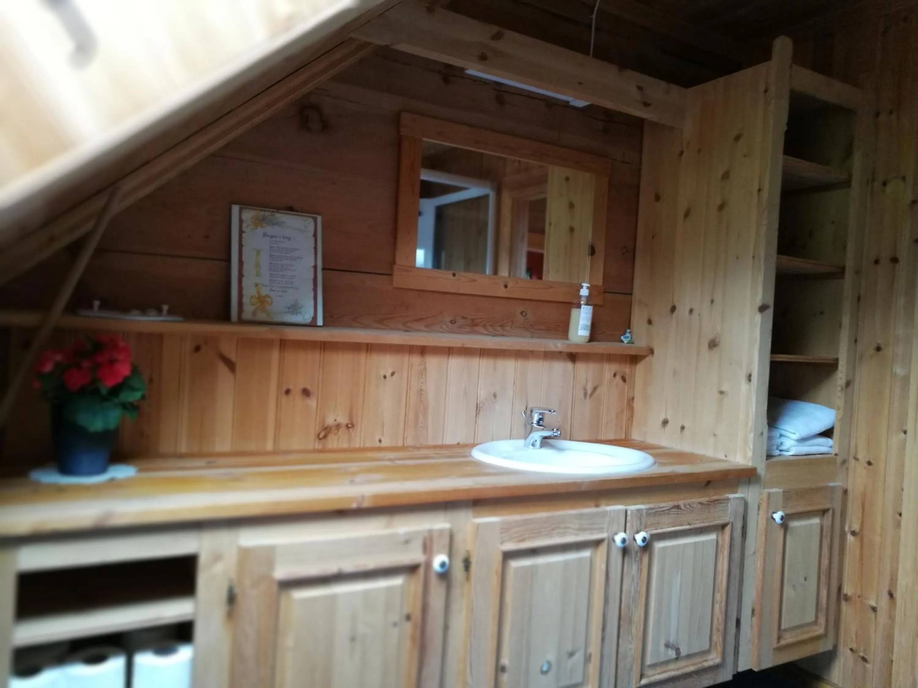 Bathroom in Dønhaug Gjestegard