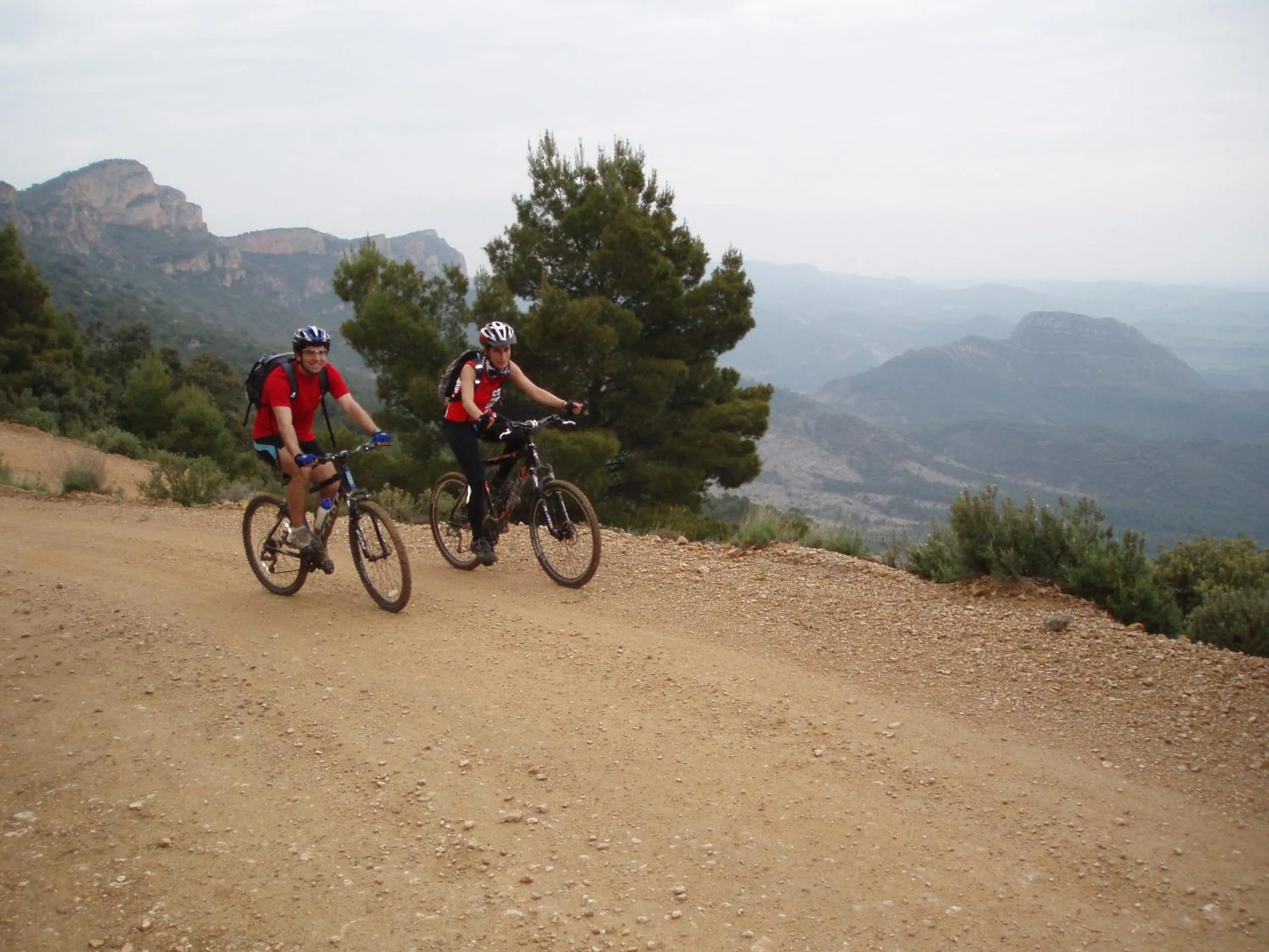 Cycling in Monestir de Les Avellanes
