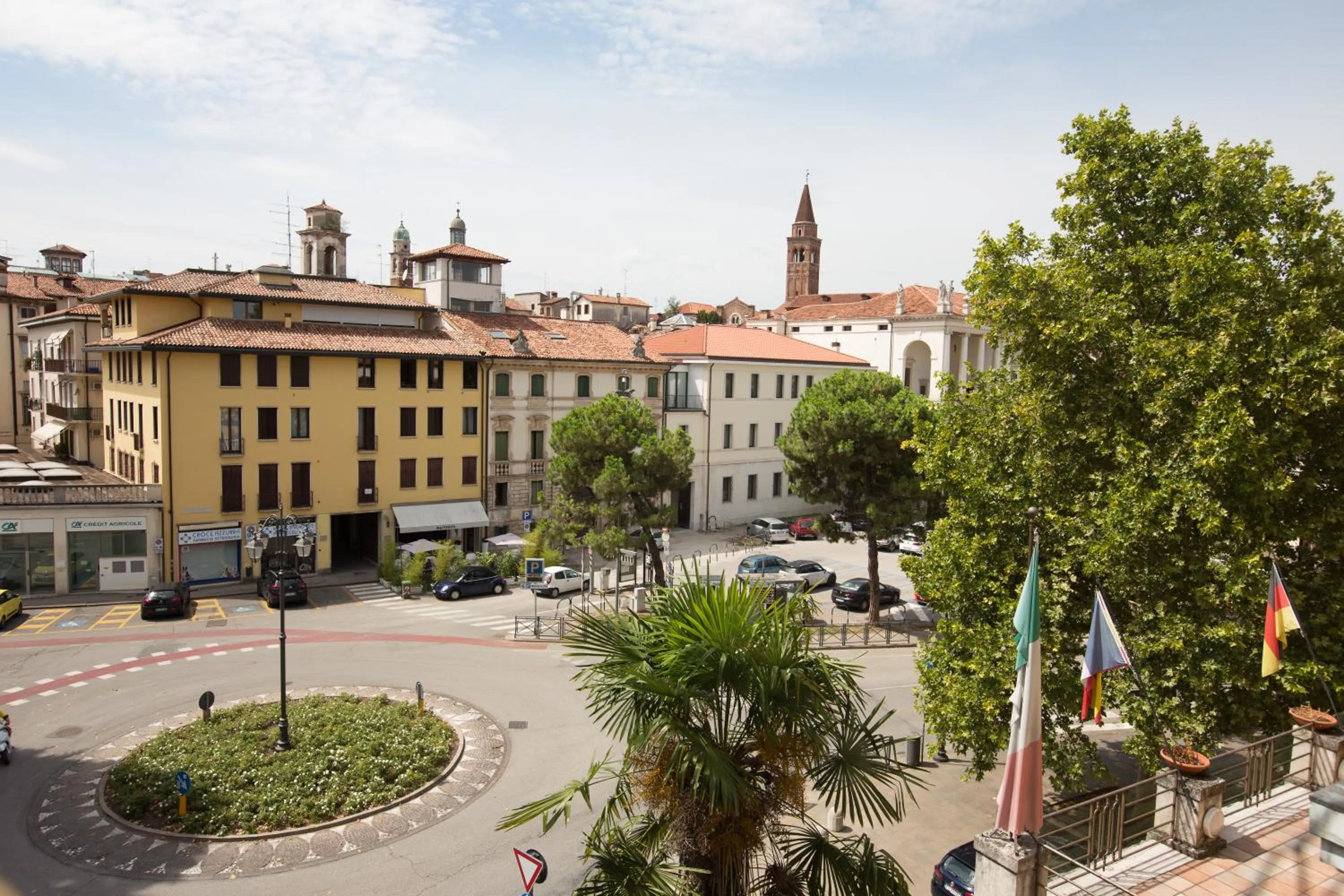 Balcony/Terrace in Ostello di Vicenza