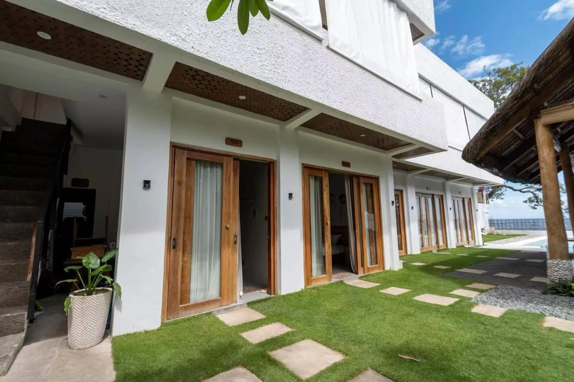 Garden in E-Fun Dive Resort