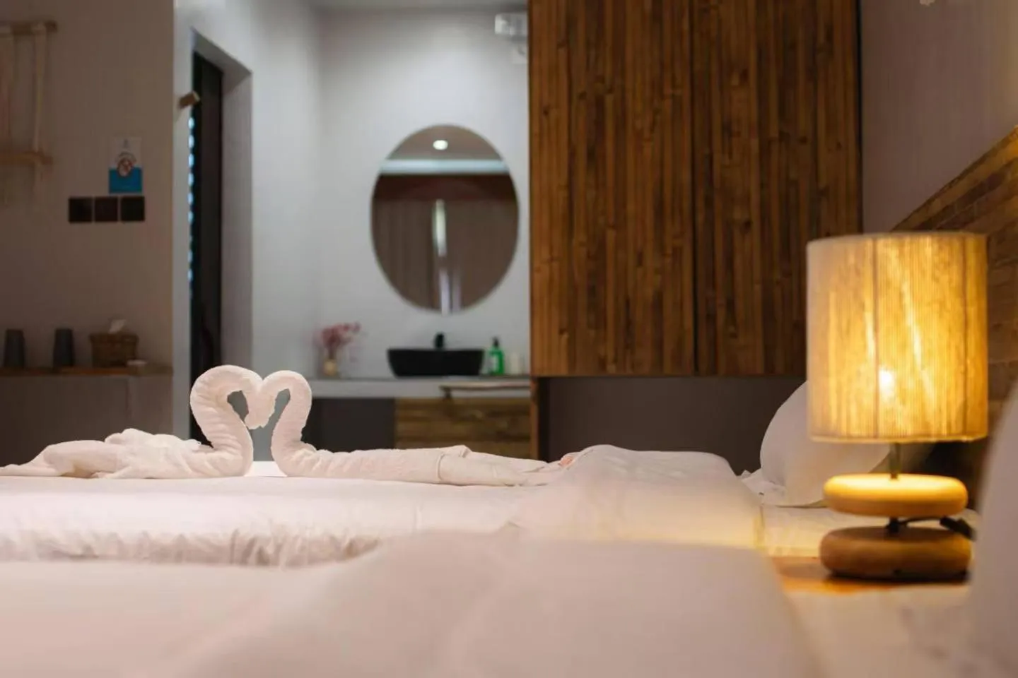 Bedroom, Bed in E-Fun Dive Resort