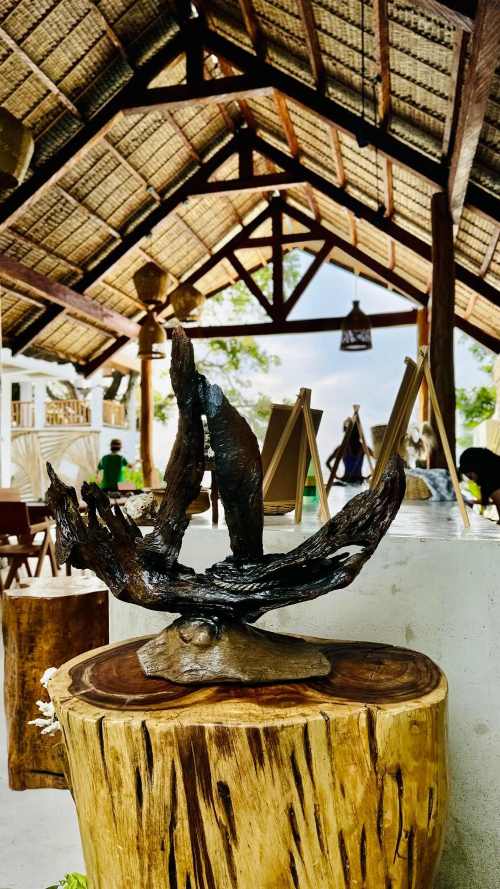 Lobby or reception in E-Fun Dive Resort