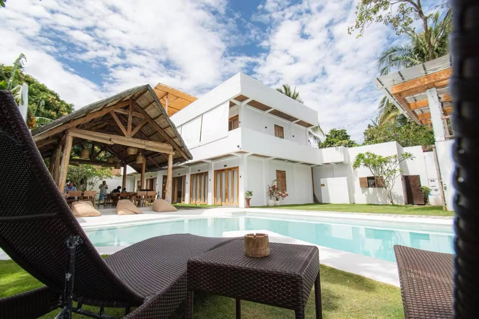 Garden in E-Fun Dive Resort