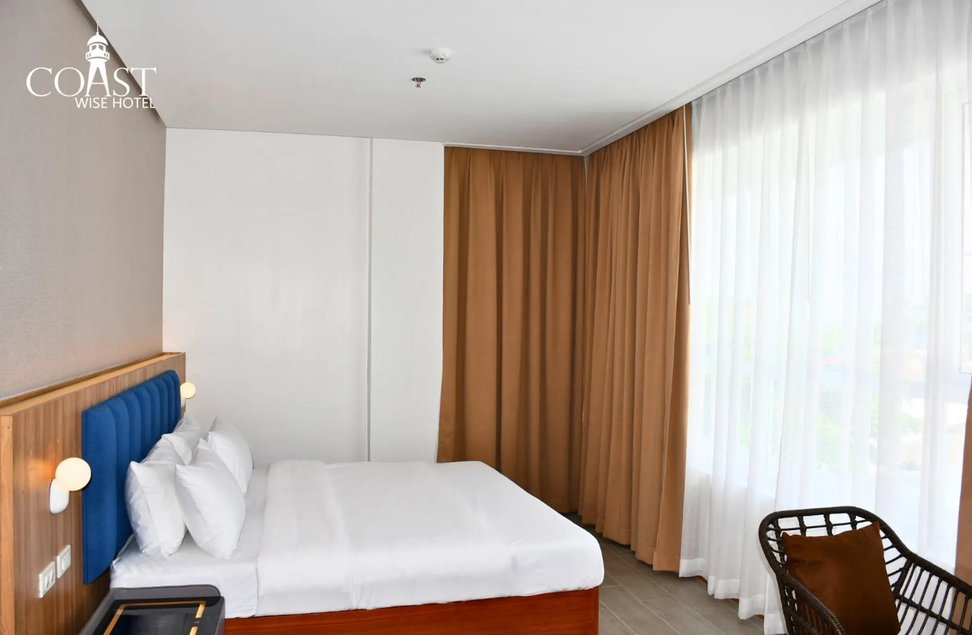 Bed in Coast Wise Hotel Dumaguete