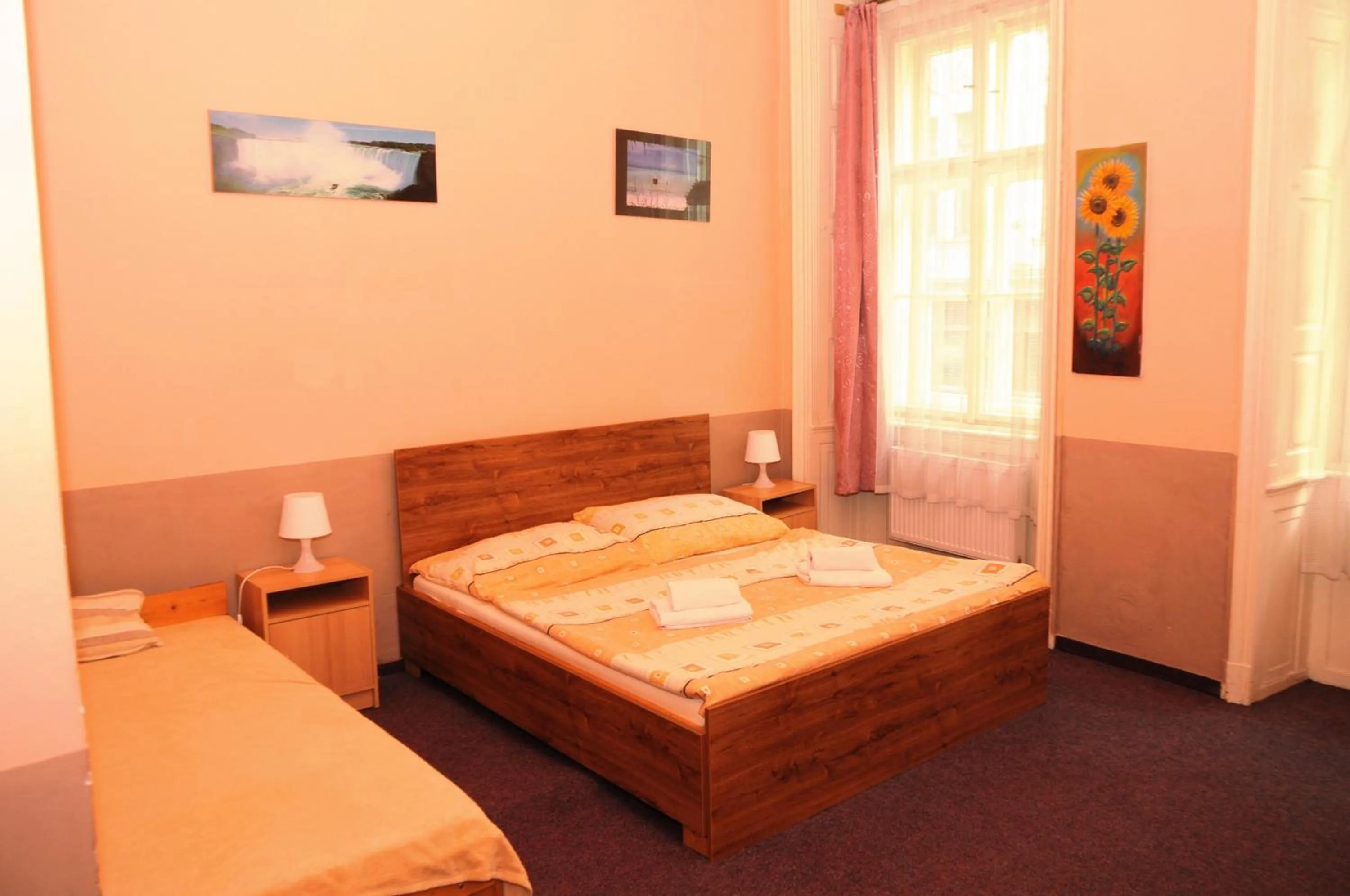 Bed in Hotel U dvou zlatých klíčů