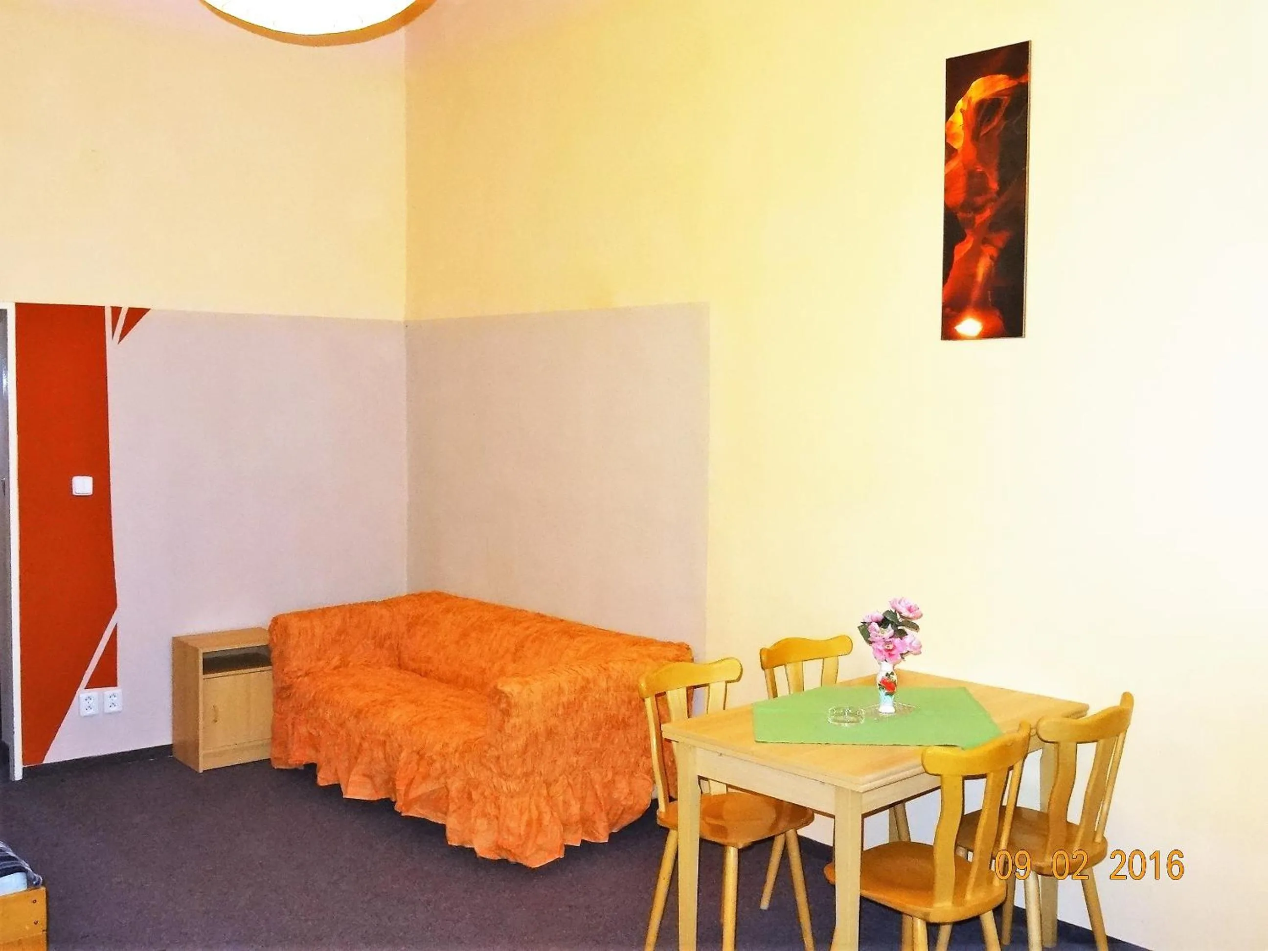 Seating area in Hotel U dvou zlatých klíčů