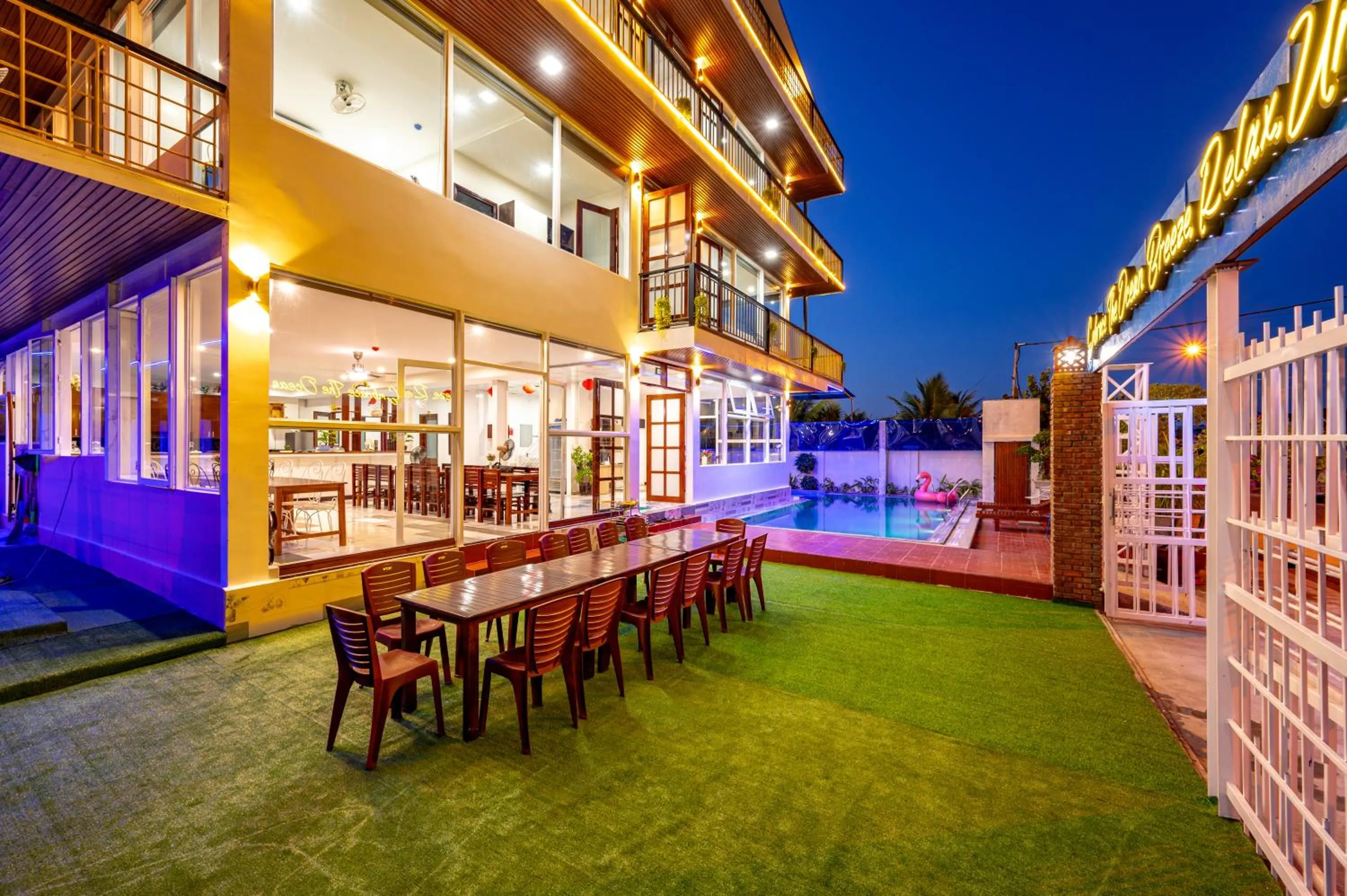 Patio in Hestia HaMy Beach House