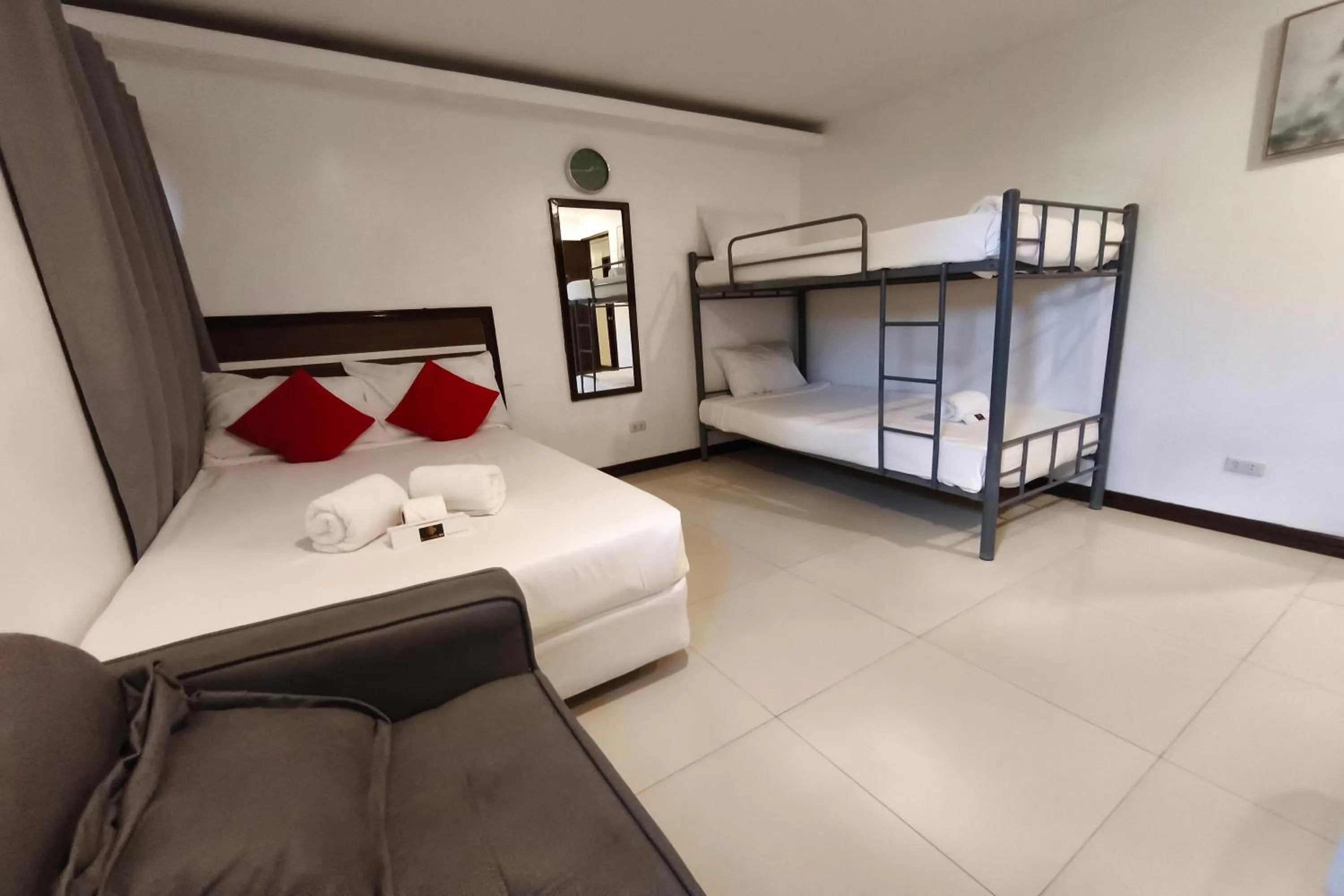Bedroom, Bed in Ecoland 88 Apartelle and Suite near SM Davao