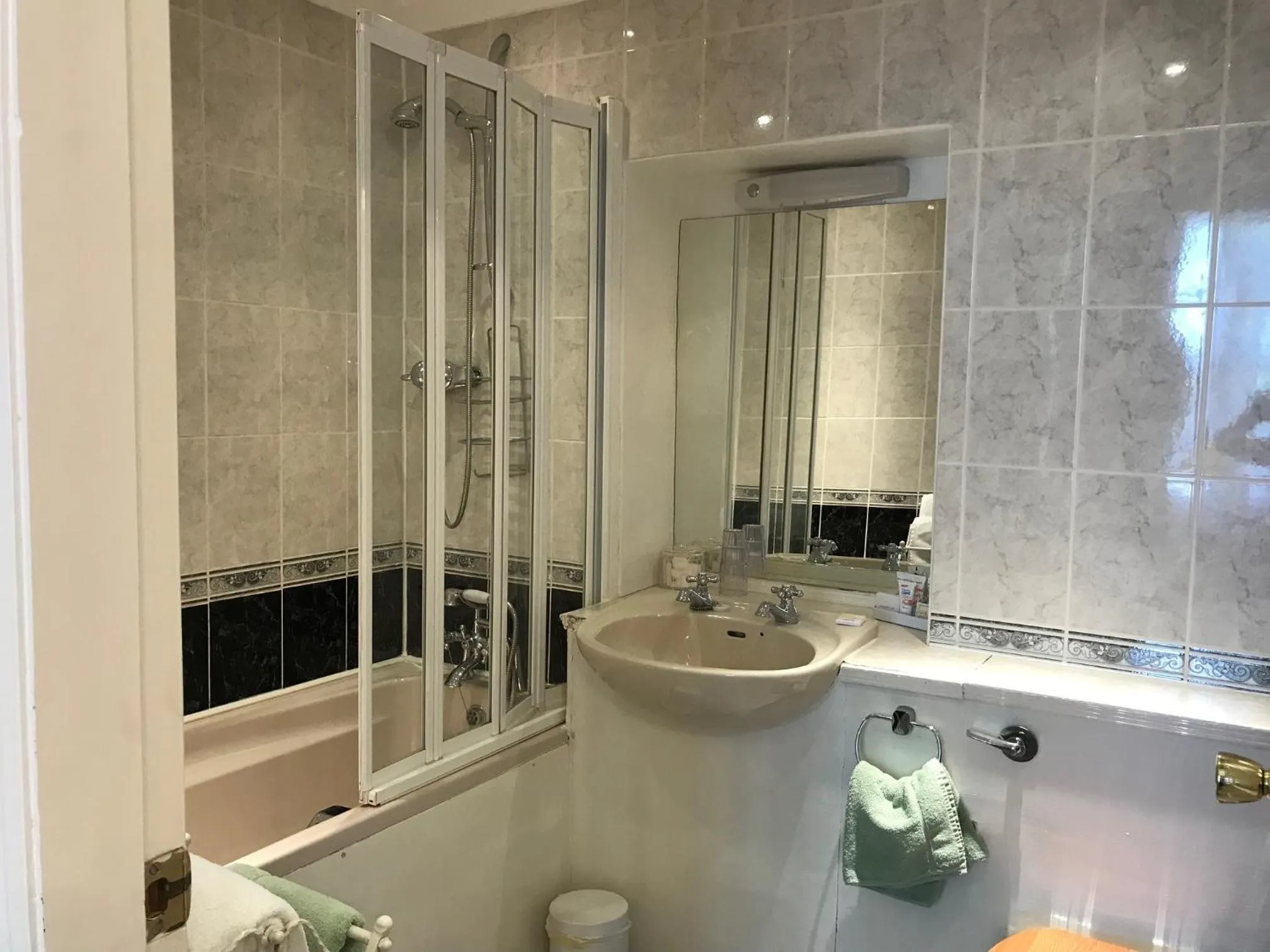 Shower in Chapel House