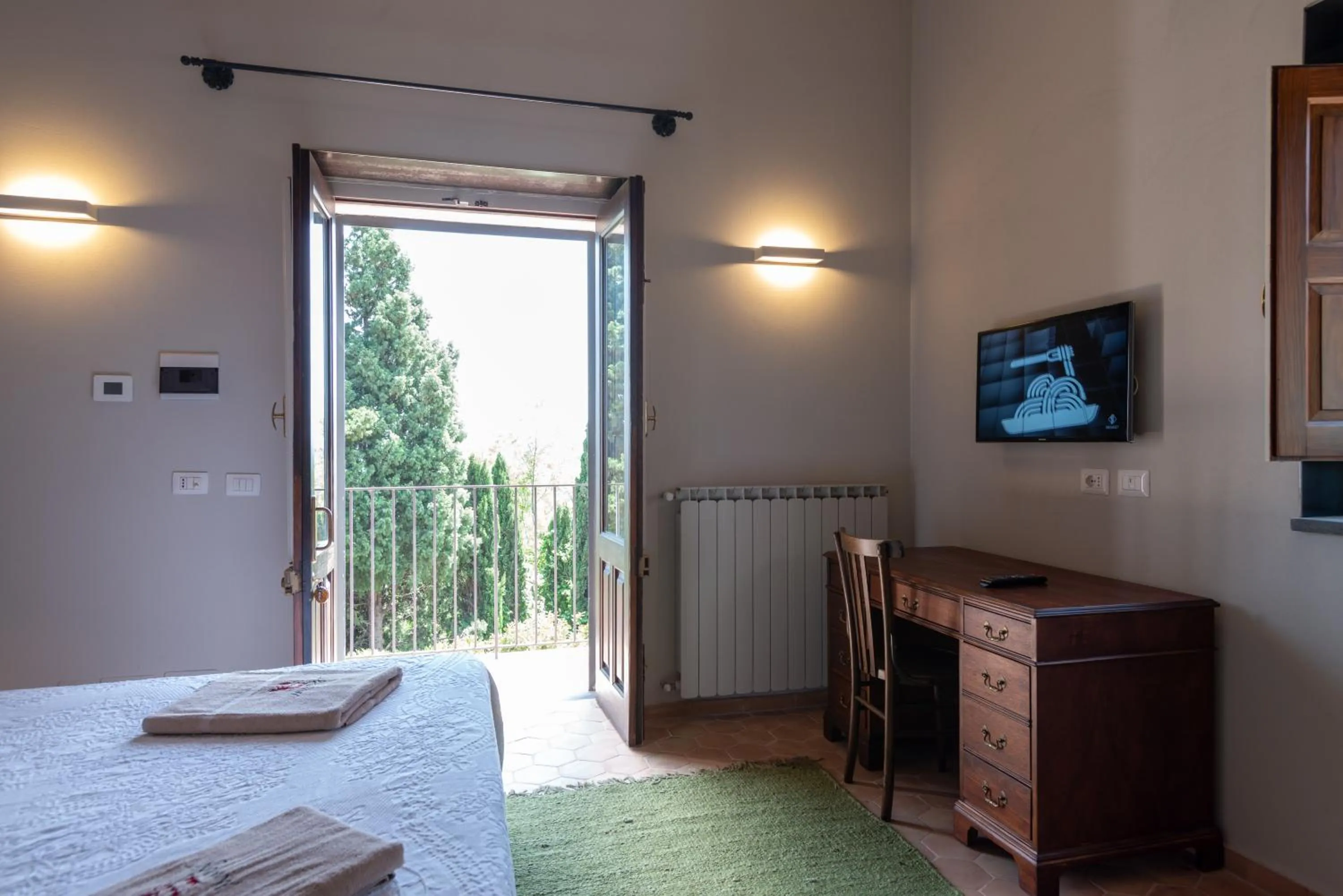 Photo of the whole room, Bed in Agriturismo Tenuta San Michele
