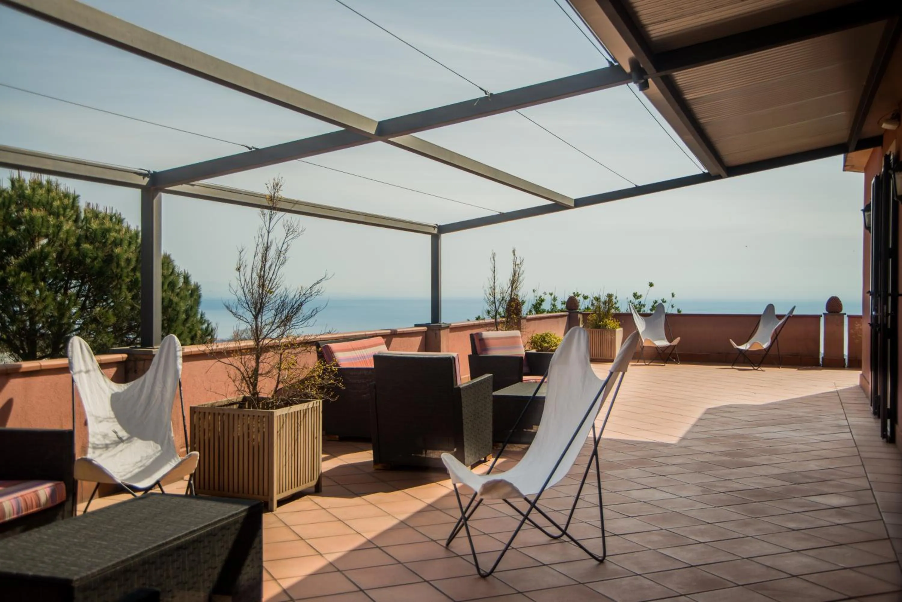 Balcony/Terrace in Agriturismo Tenuta San Michele