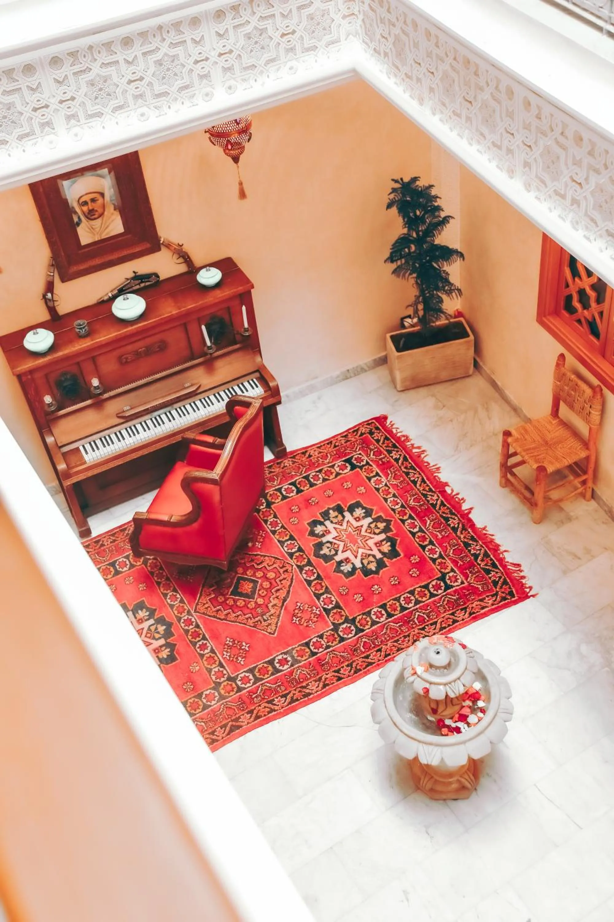 Living room in Riad Tislite & SPA