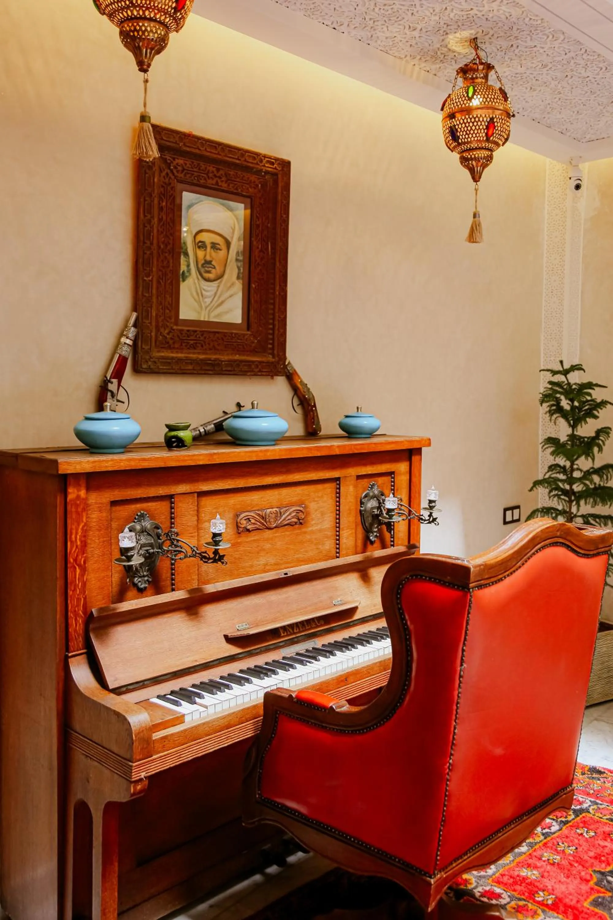 Living room in Riad Tislite & SPA