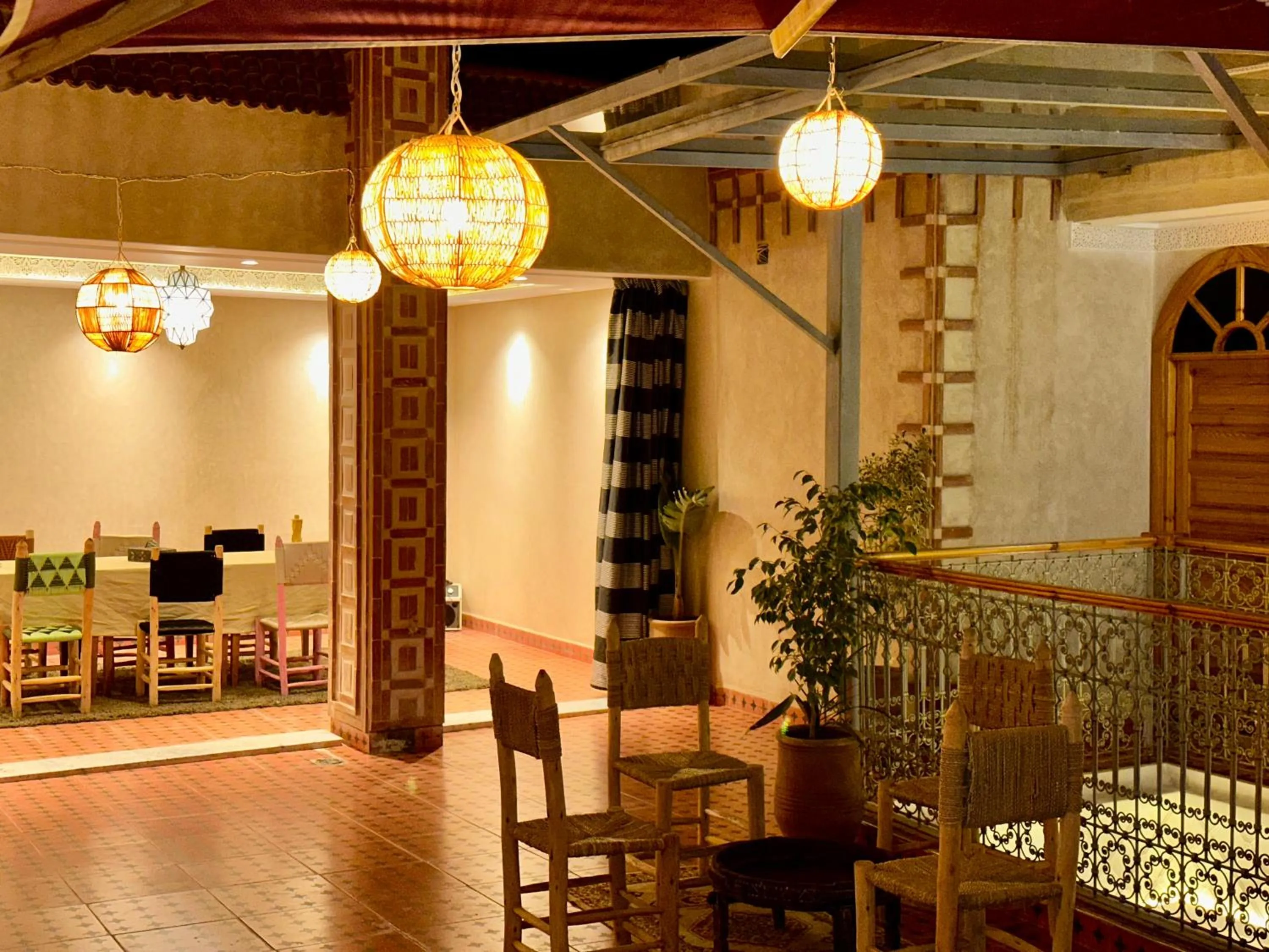 Patio in Riad Tislite & SPA