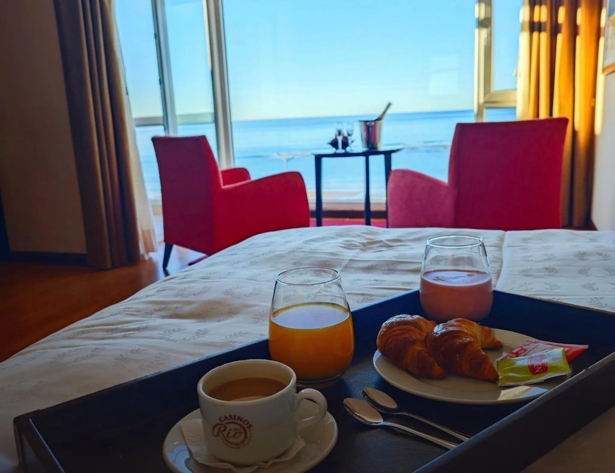 Bed in Hotel y Casino Del Río - Las Grutas