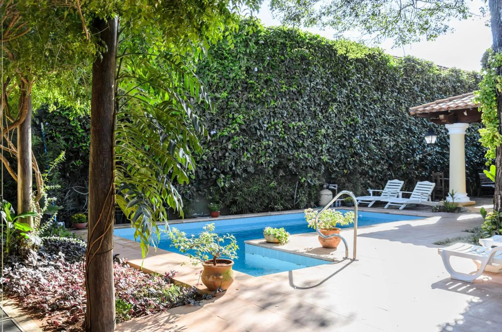 Swimming pool in La Casona Hotel Boutique