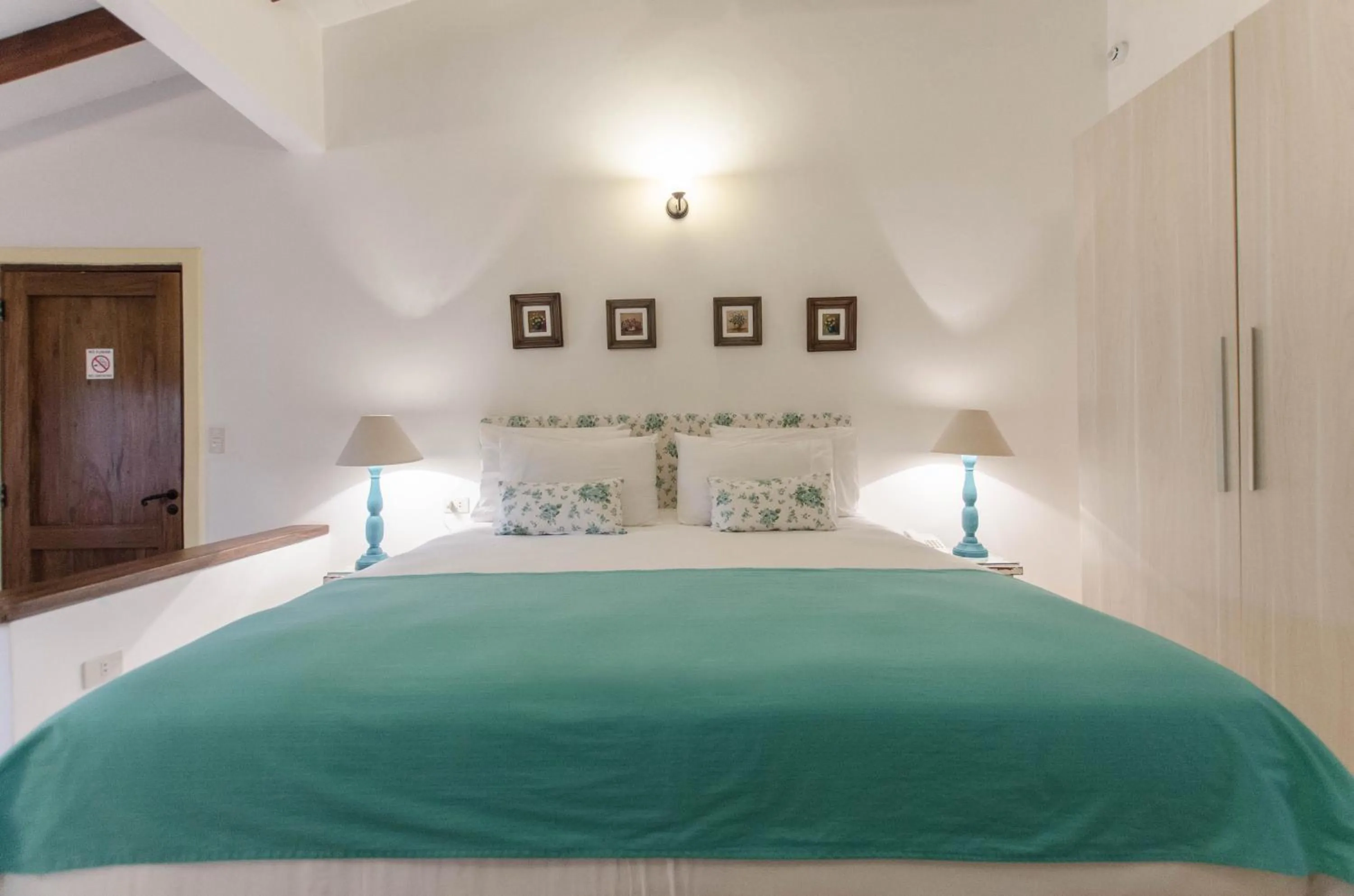 Bed in La Casona Hotel Boutique